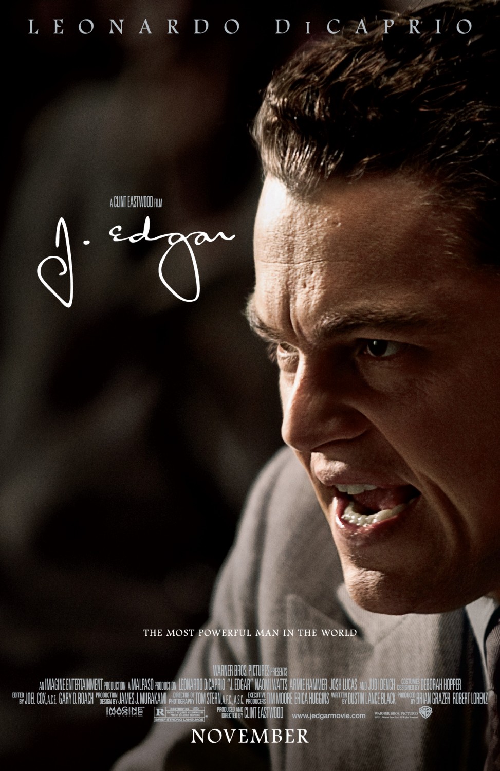 Extra Large Movie Poster Image for J. Edgar (#1 of 2)