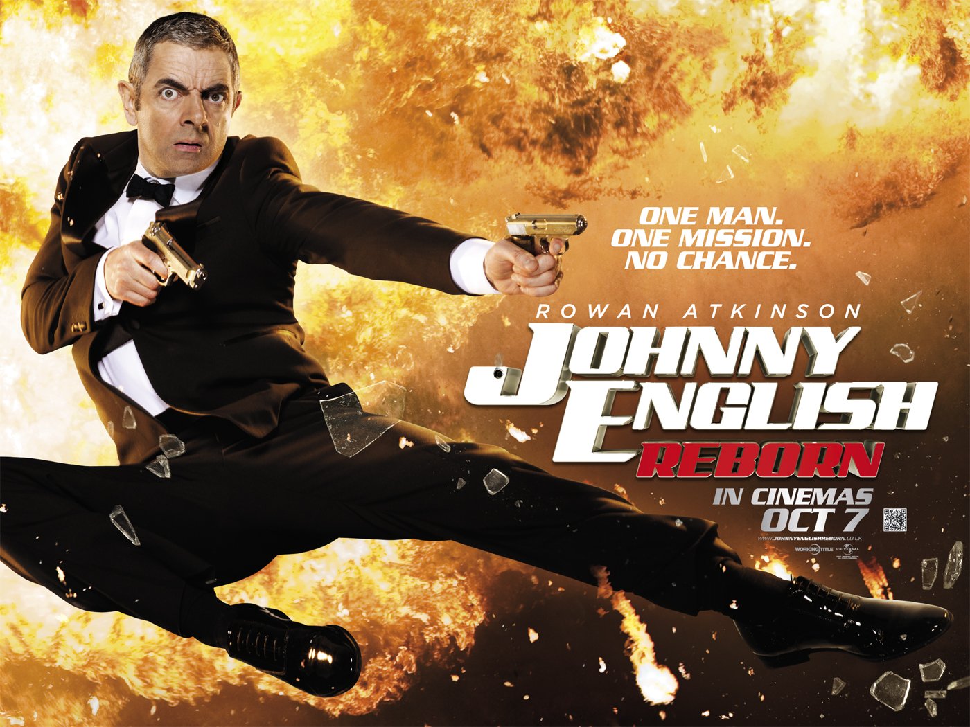 Extra Large Movie Poster Image for Johnny English Reborn (#3 of 5)