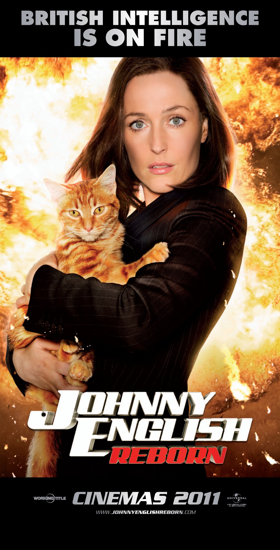 Mega Sized Movie Poster Image for Johnny English Reborn (#4 of 5)