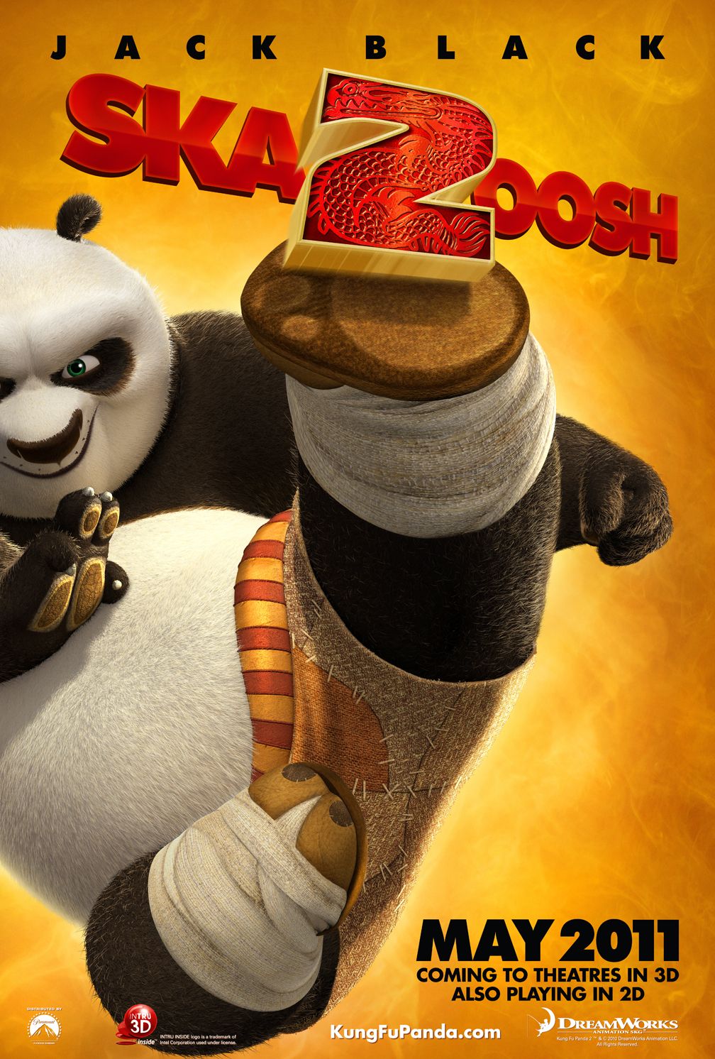 Extra Large Movie Poster Image for Kung Fu Panda 2 (#1 of 8)