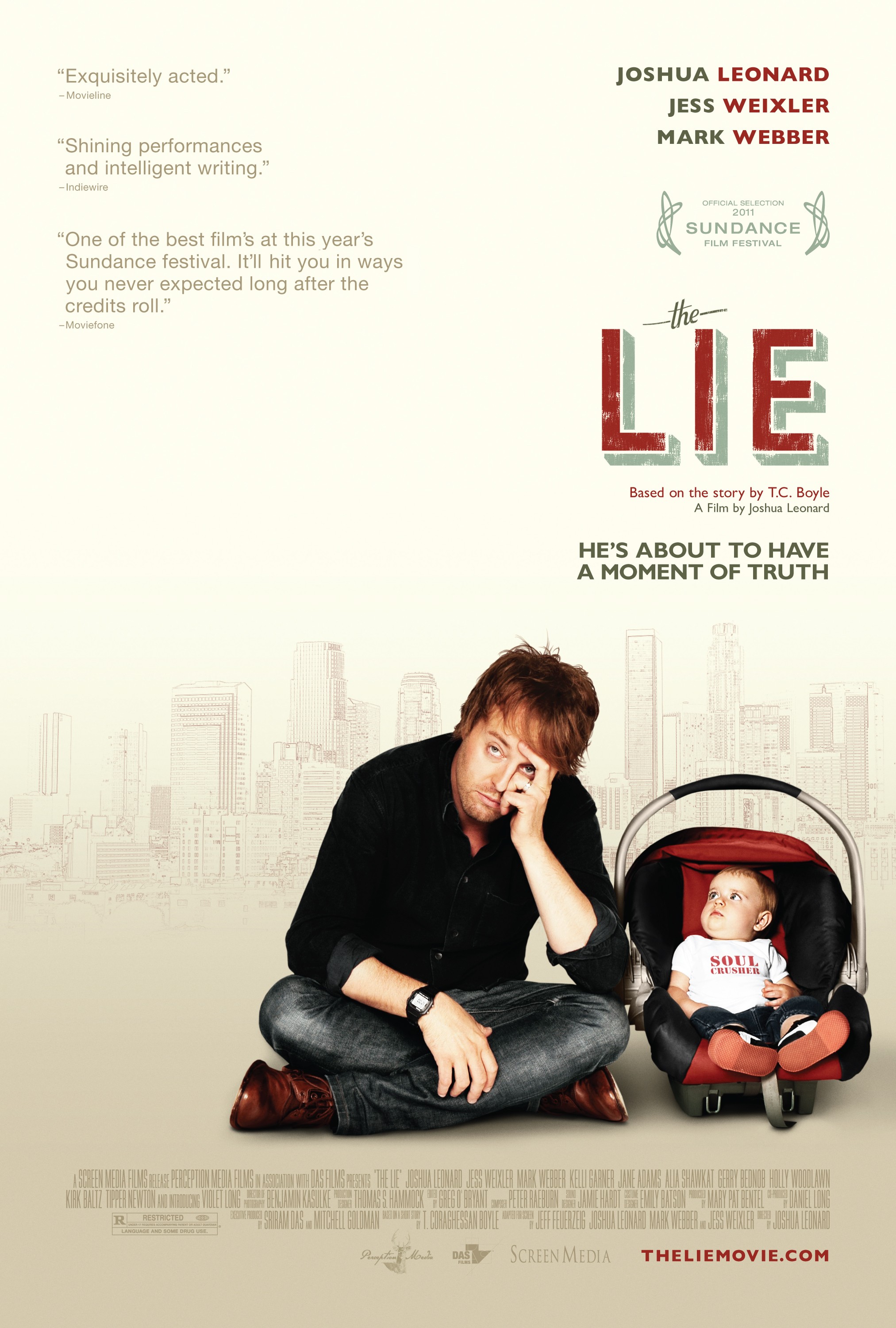 Mega Sized Movie Poster Image for The Lie 