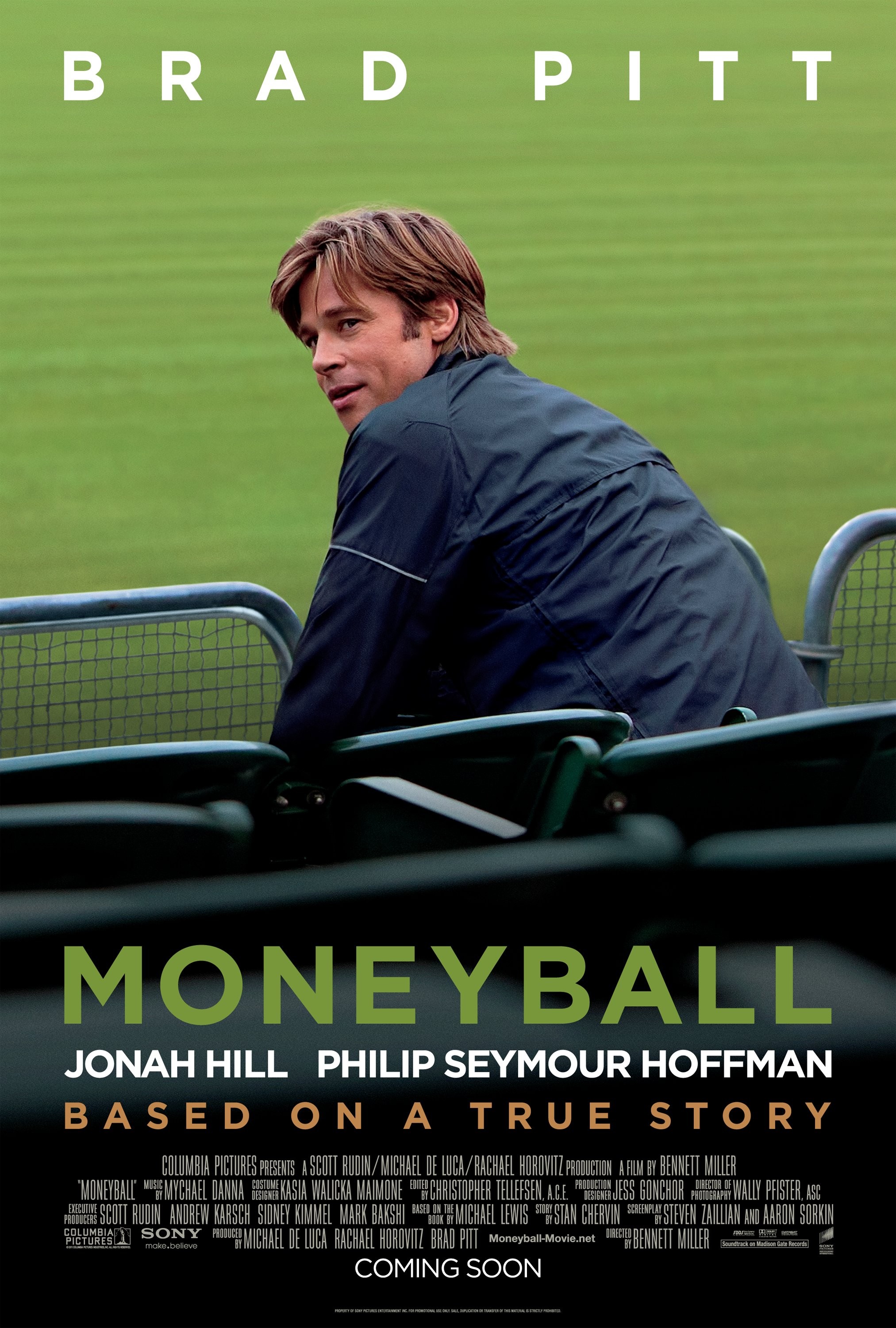 Mega Sized Movie Poster Image for Moneyball (#2 of 4)