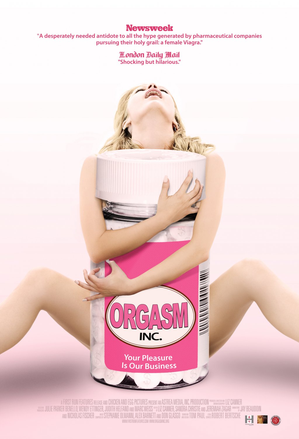 Extra Large Movie Poster Image for Orgasm Inc. 