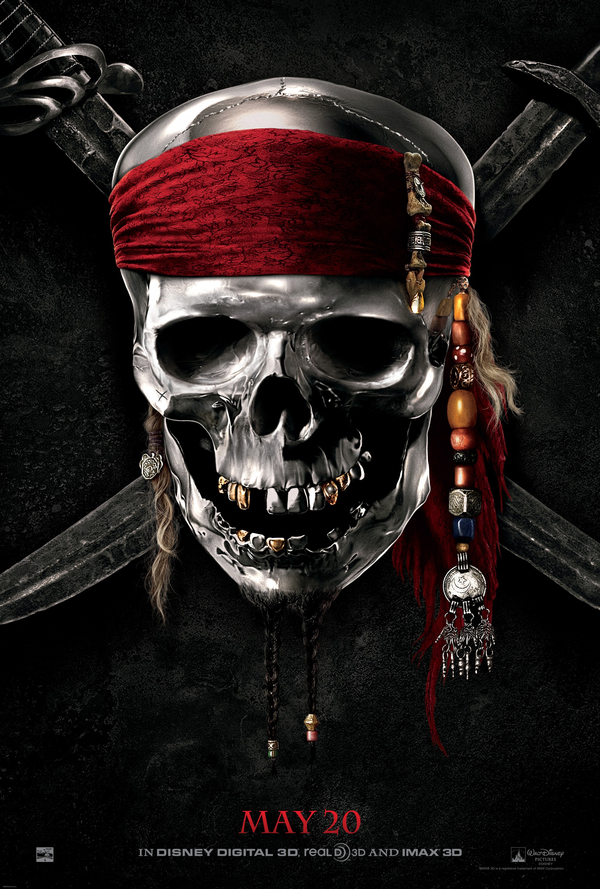 Mega Sized Movie Poster Image for Pirates of the Caribbean: On Stranger Tides (#1 of 14)