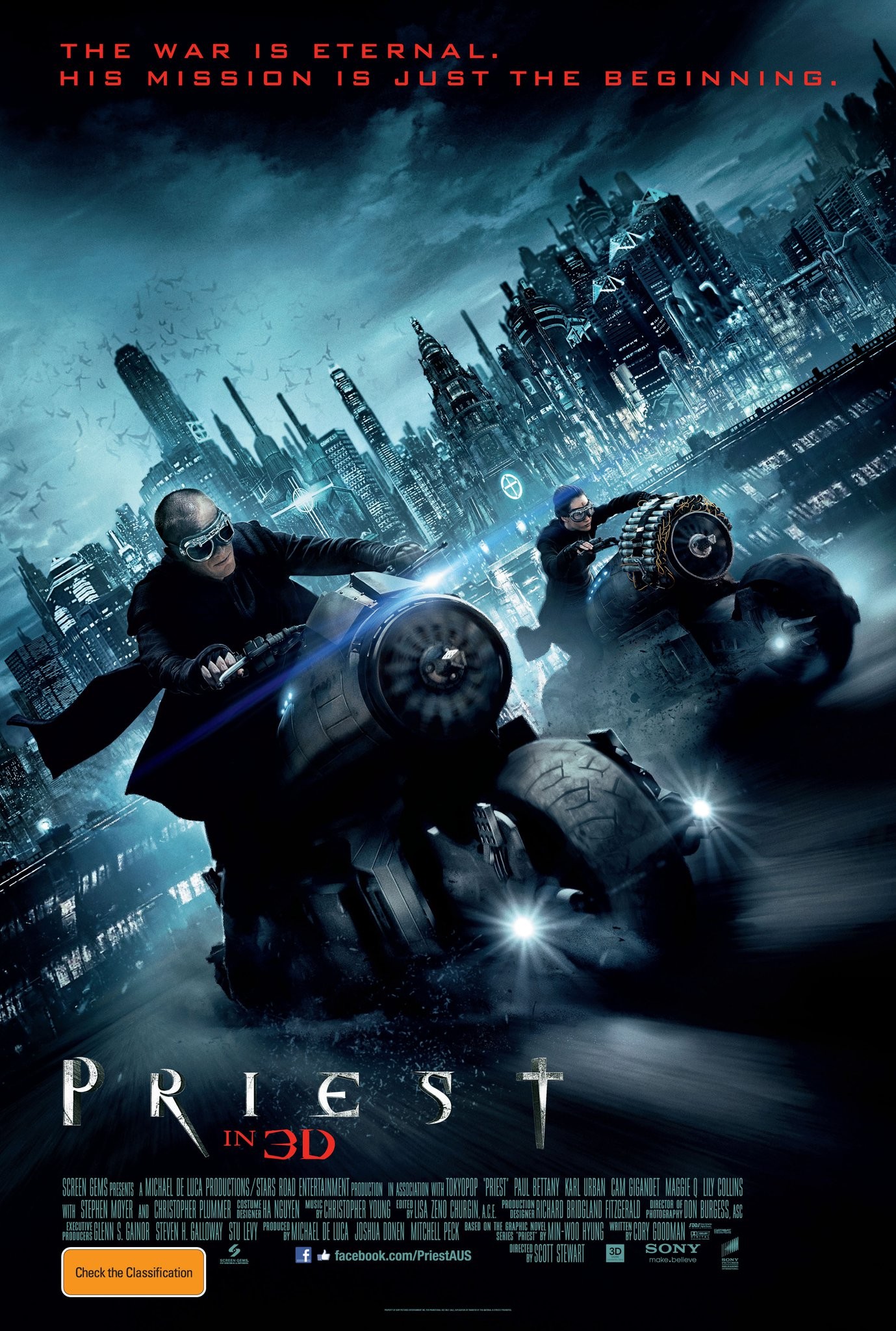 Mega Sized Movie Poster Image for Priest (#10 of 10)