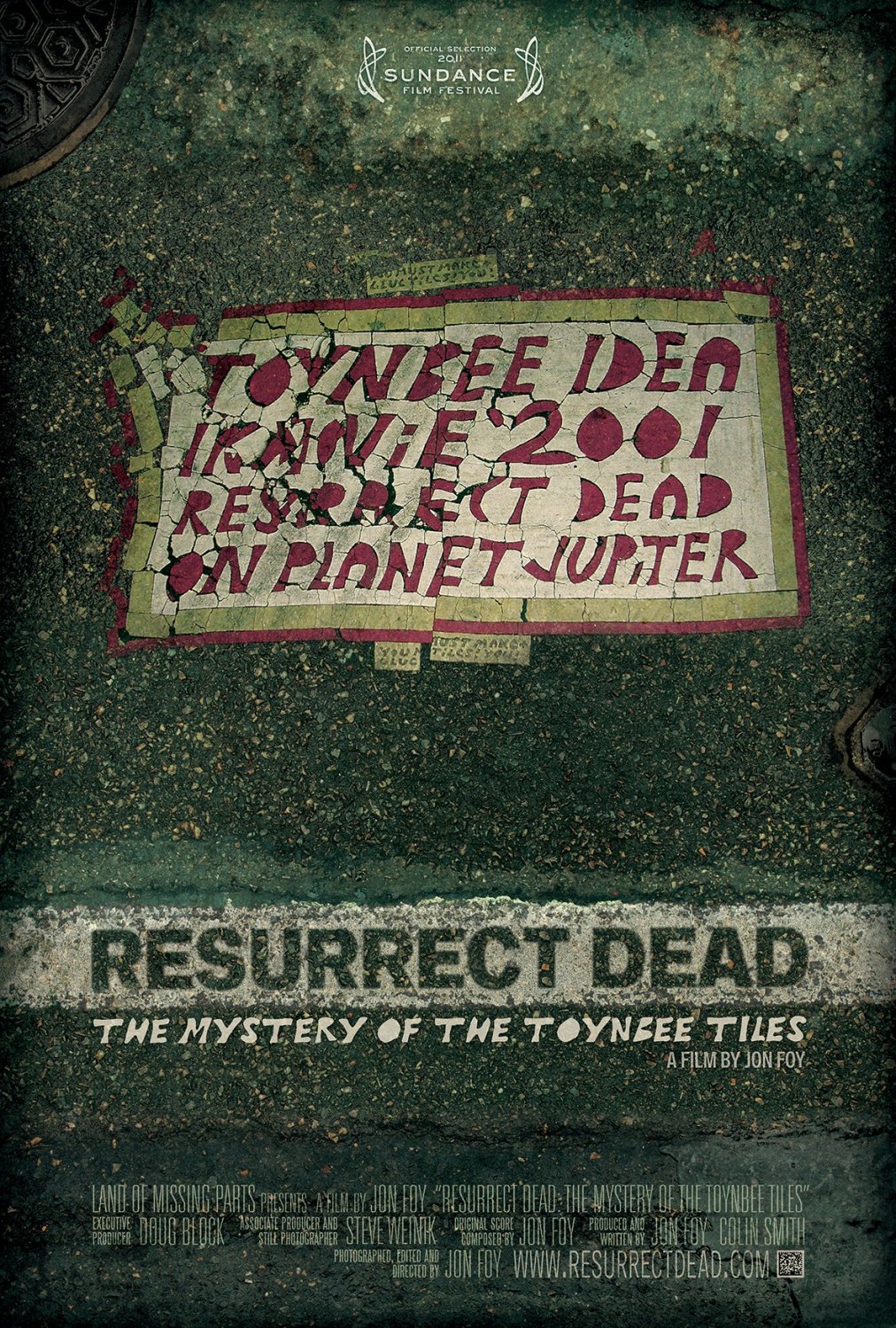 Extra Large Movie Poster Image for Resurrect Dead: The Mystery of the Toynbee Tiles (#1 of 2)