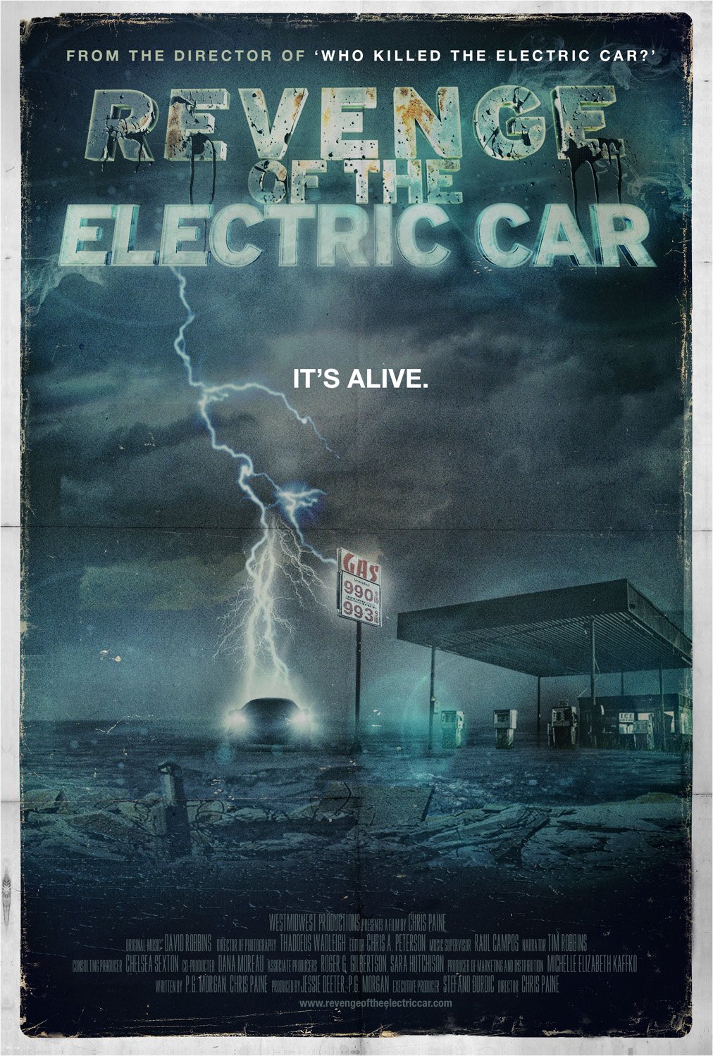 Extra Large Movie Poster Image for Revenge of the Electric Car 