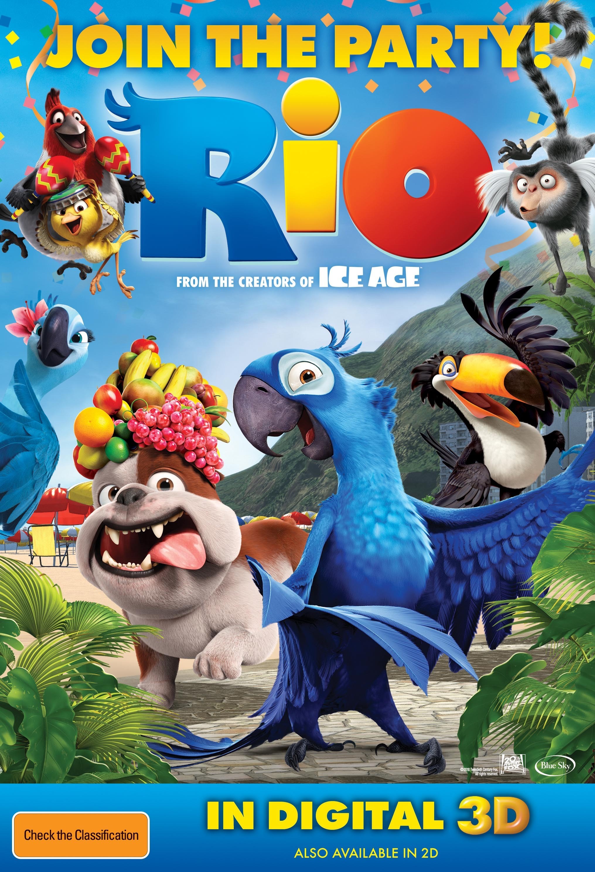 Mega Sized Movie Poster Image for Rio (#13 of 14)