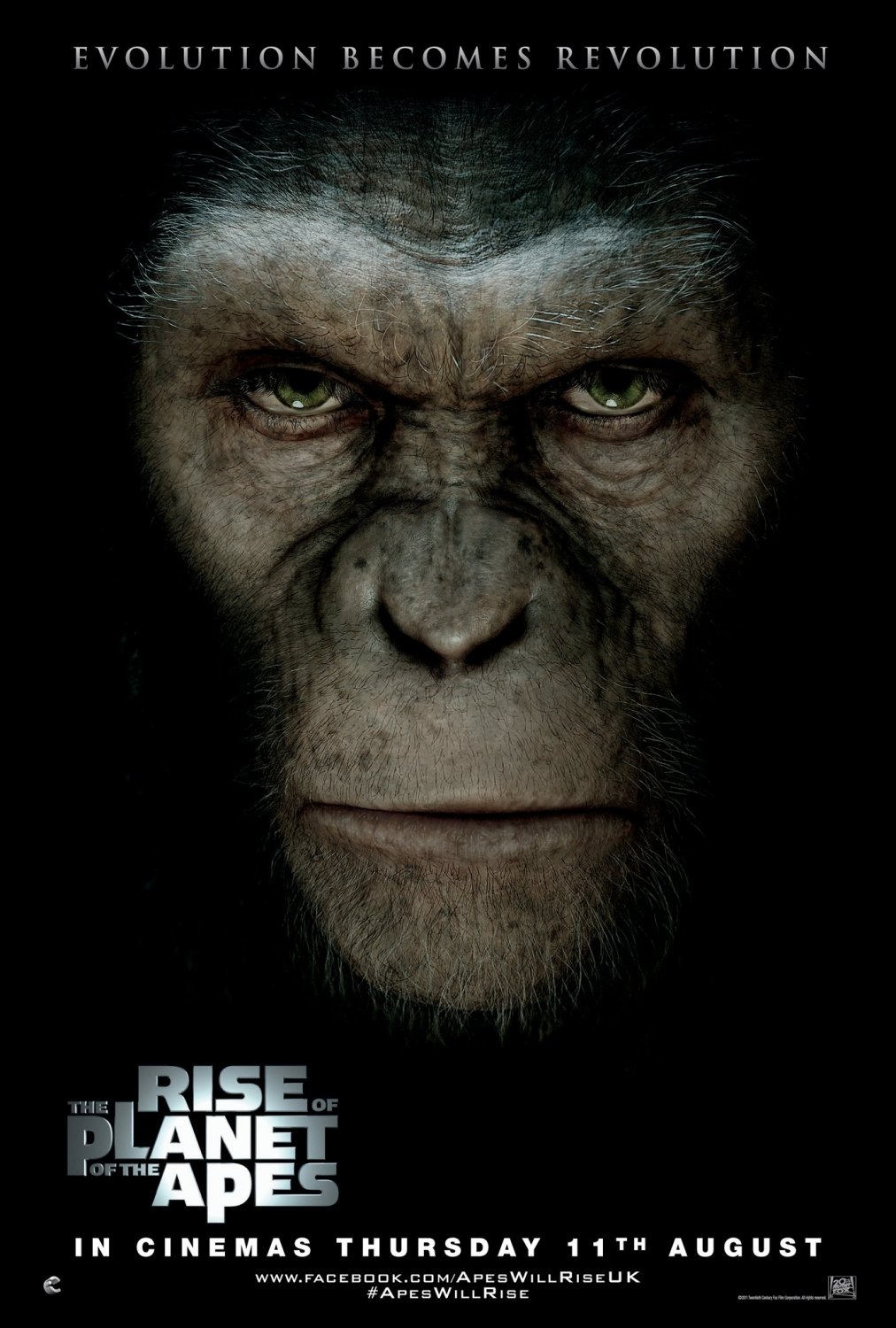 Extra Large Movie Poster Image for Rise of the Planet of the Apes (#3 of 11)