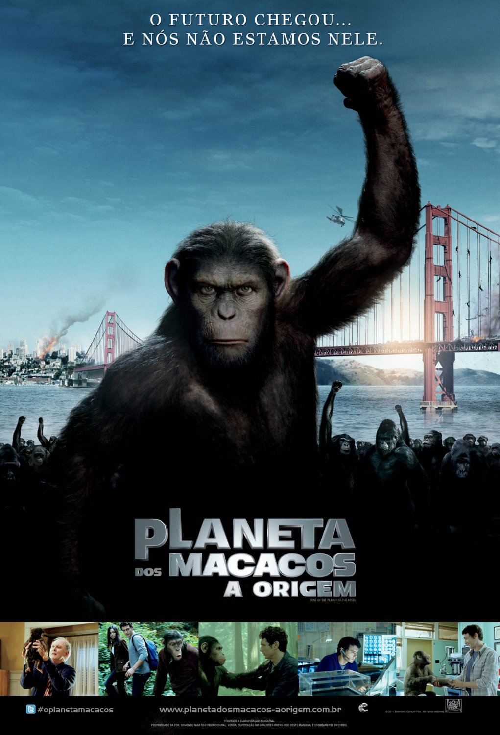 Extra Large Movie Poster Image for Rise of the Planet of the Apes (#6 of 11)