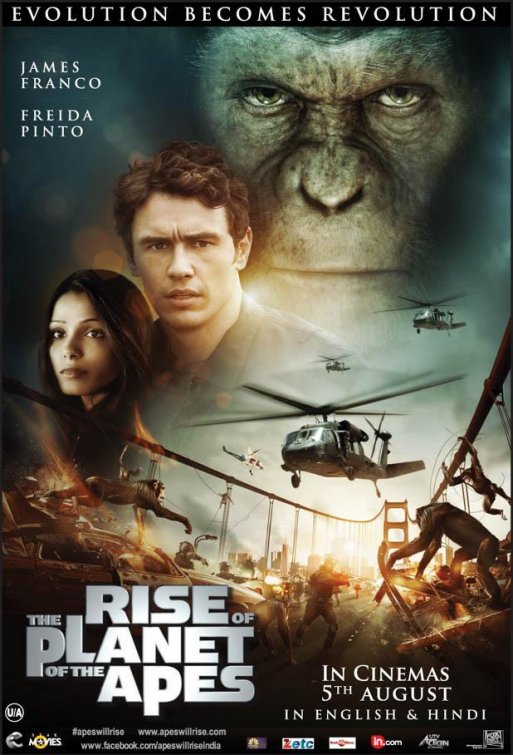 Rise of the Planet of the Apes Movie 2011