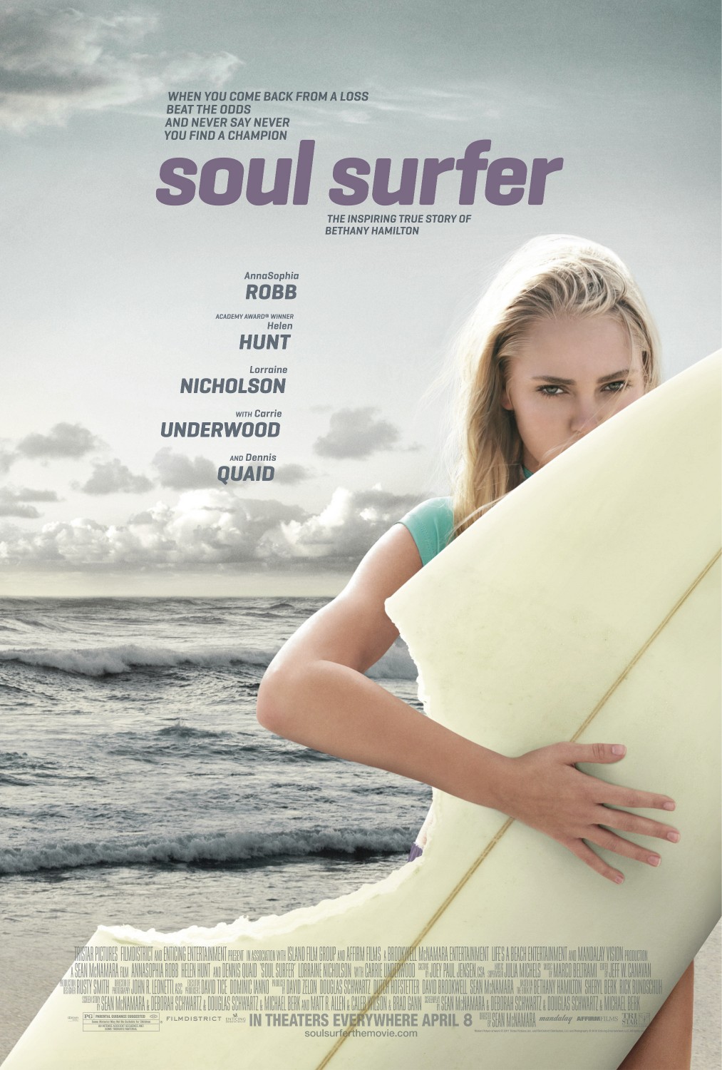 Extra Large Movie Poster Image for Soul Surfer 