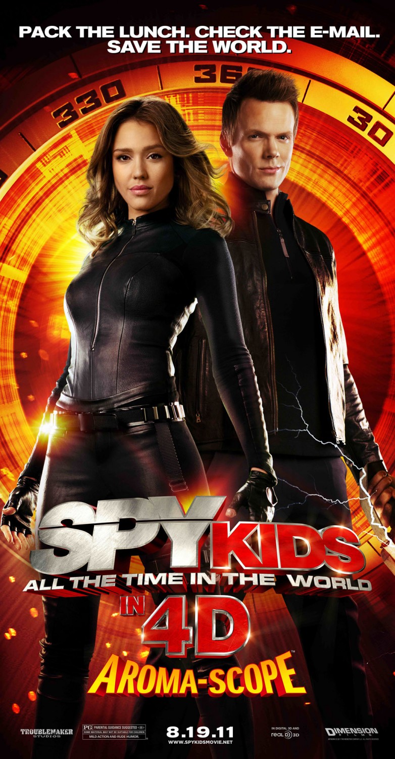 Extra Large Movie Poster Image for Spy Kids 4: All the Time in the World (#3 of 8)
