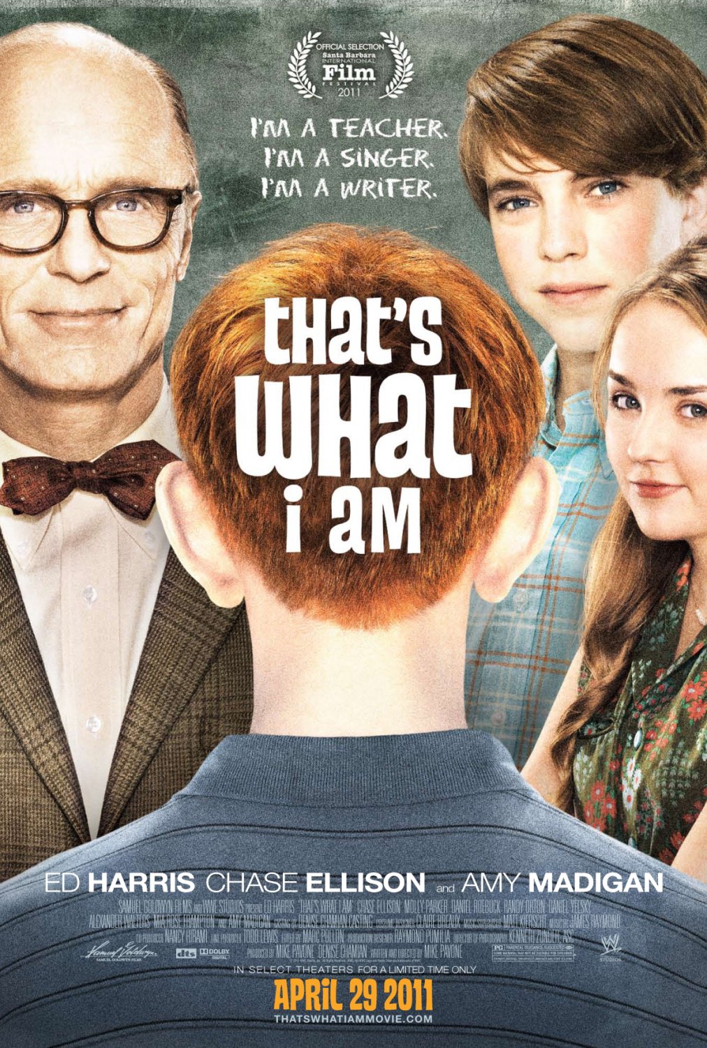 Extra Large Movie Poster Image for That's What I Am 