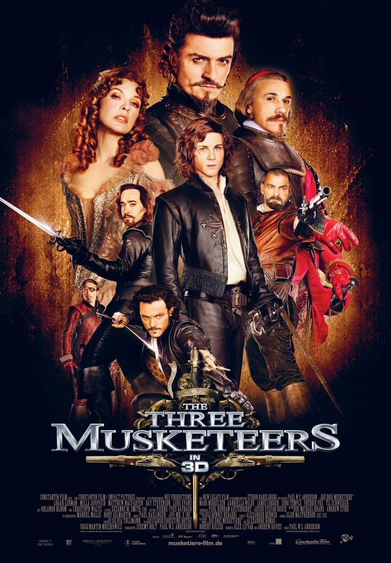 Extra Large Movie Poster Image for The Three Musketeers (#8 of 31)