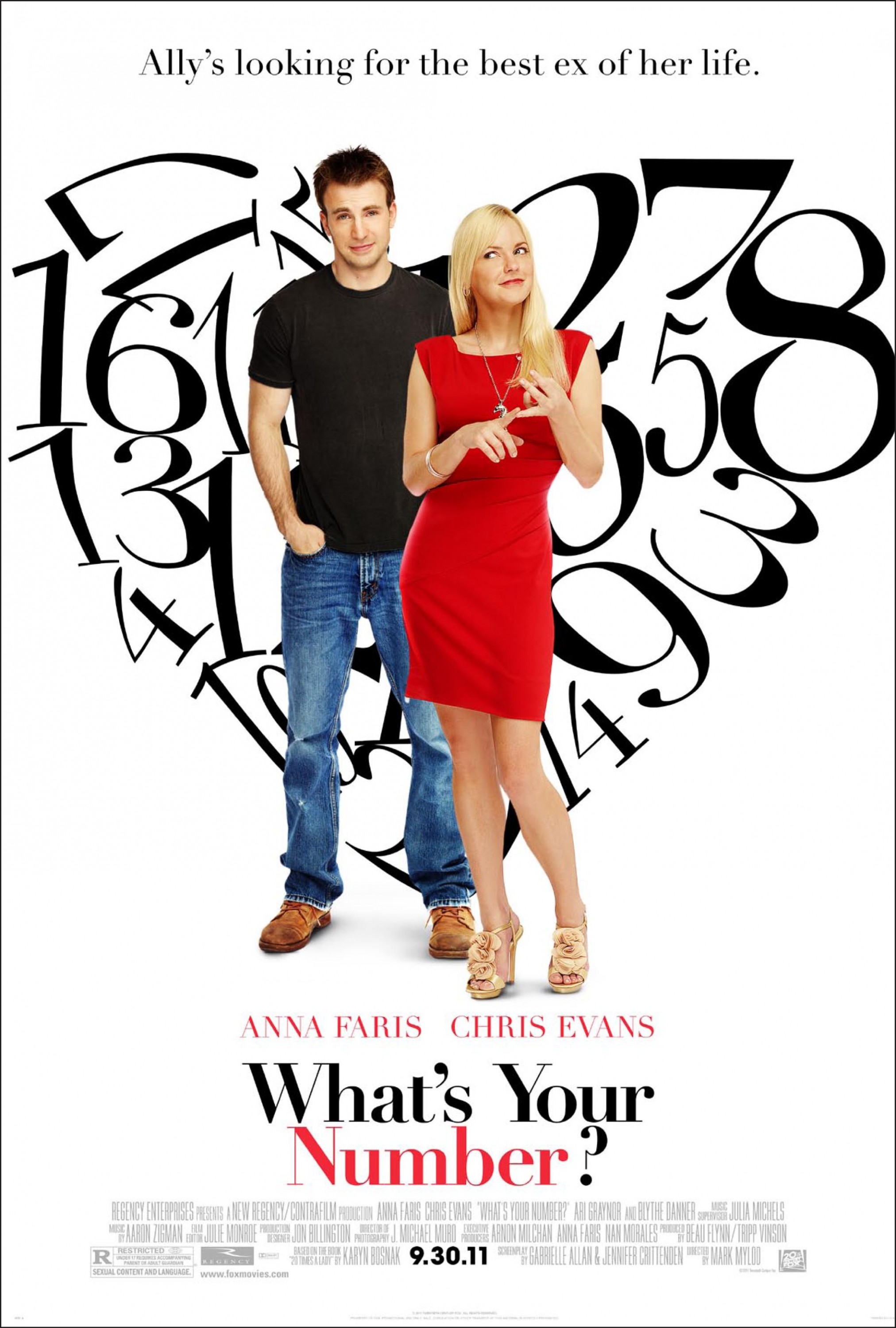 Mega Sized Movie Poster Image for What's Your Number? (#2 of 4)