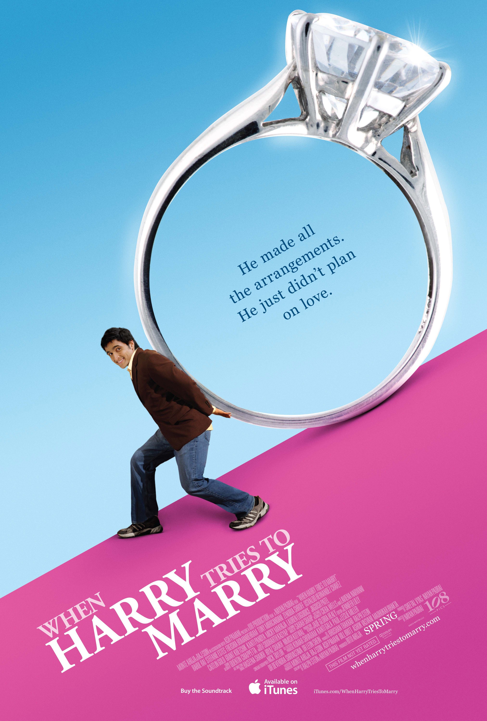 Mega Sized Movie Poster Image for When Harry Tries to Marry 
