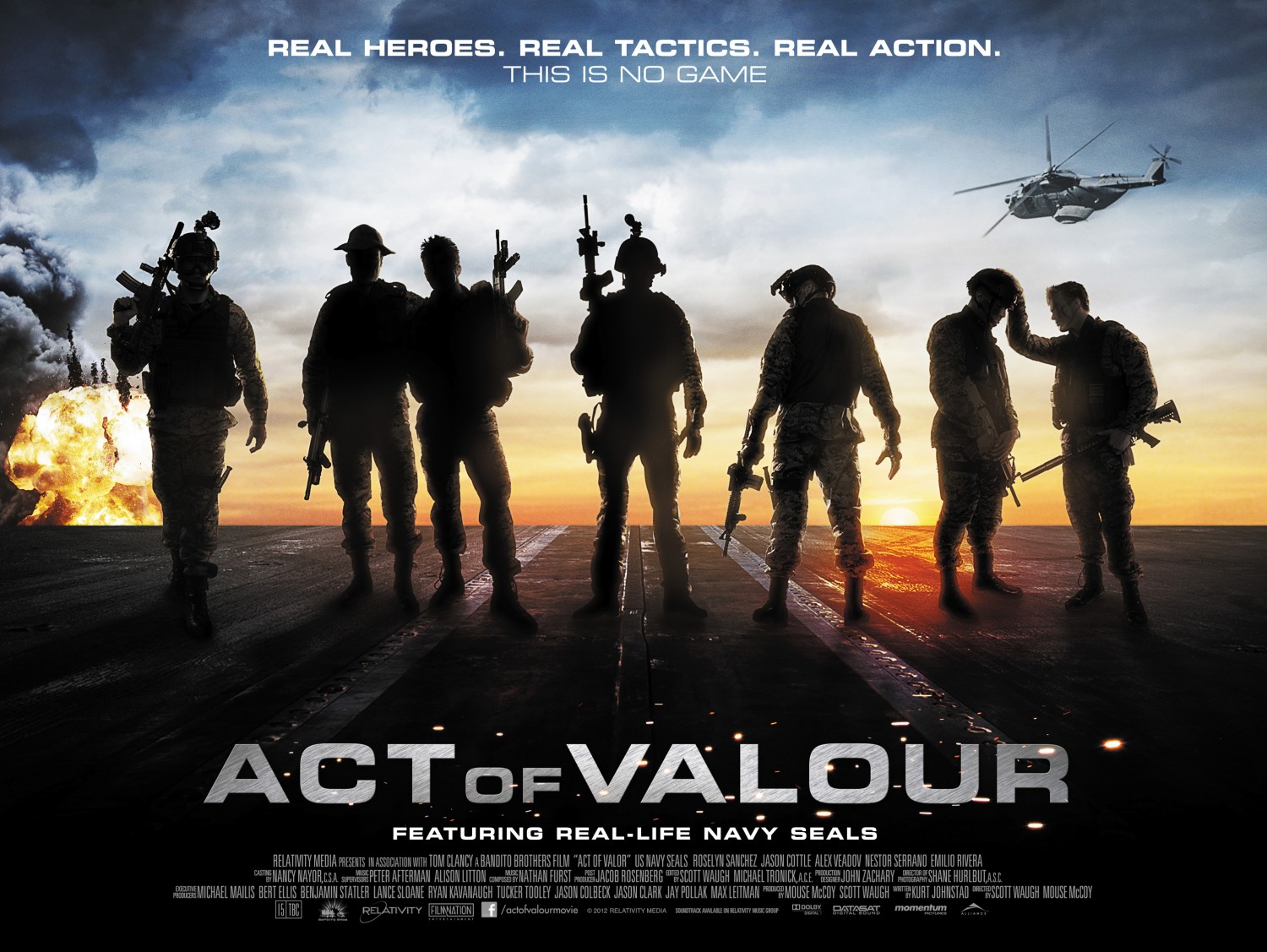Extra Large Movie Poster Image for Act of Valor (#4 of 7)