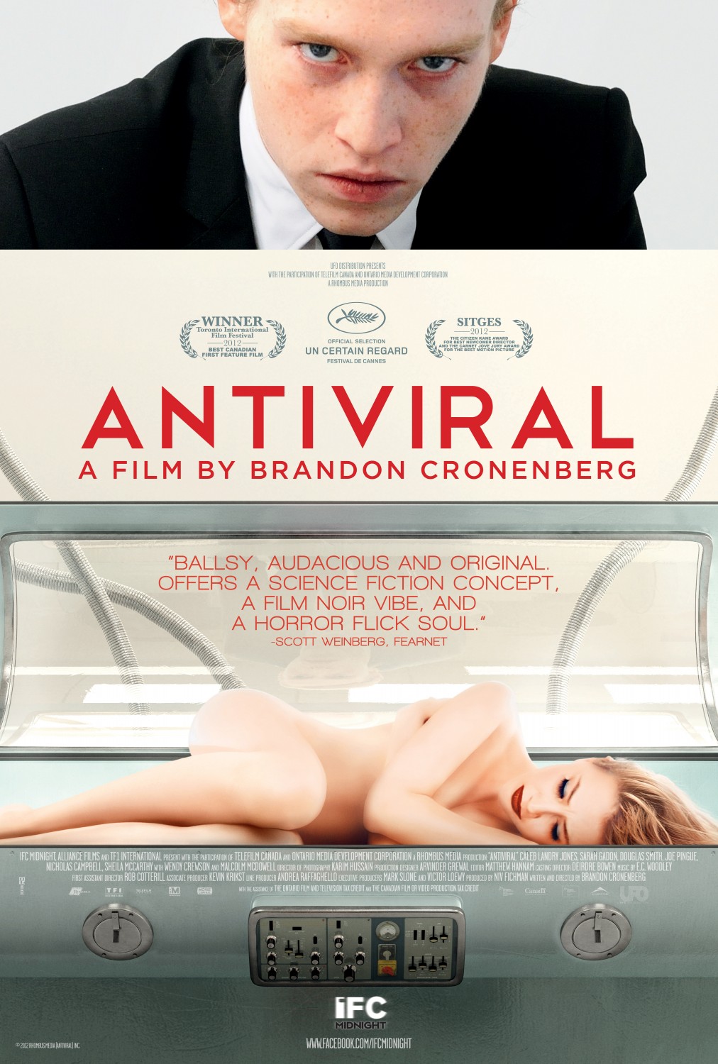 Extra Large Movie Poster Image for Antiviral (#3 of 5)