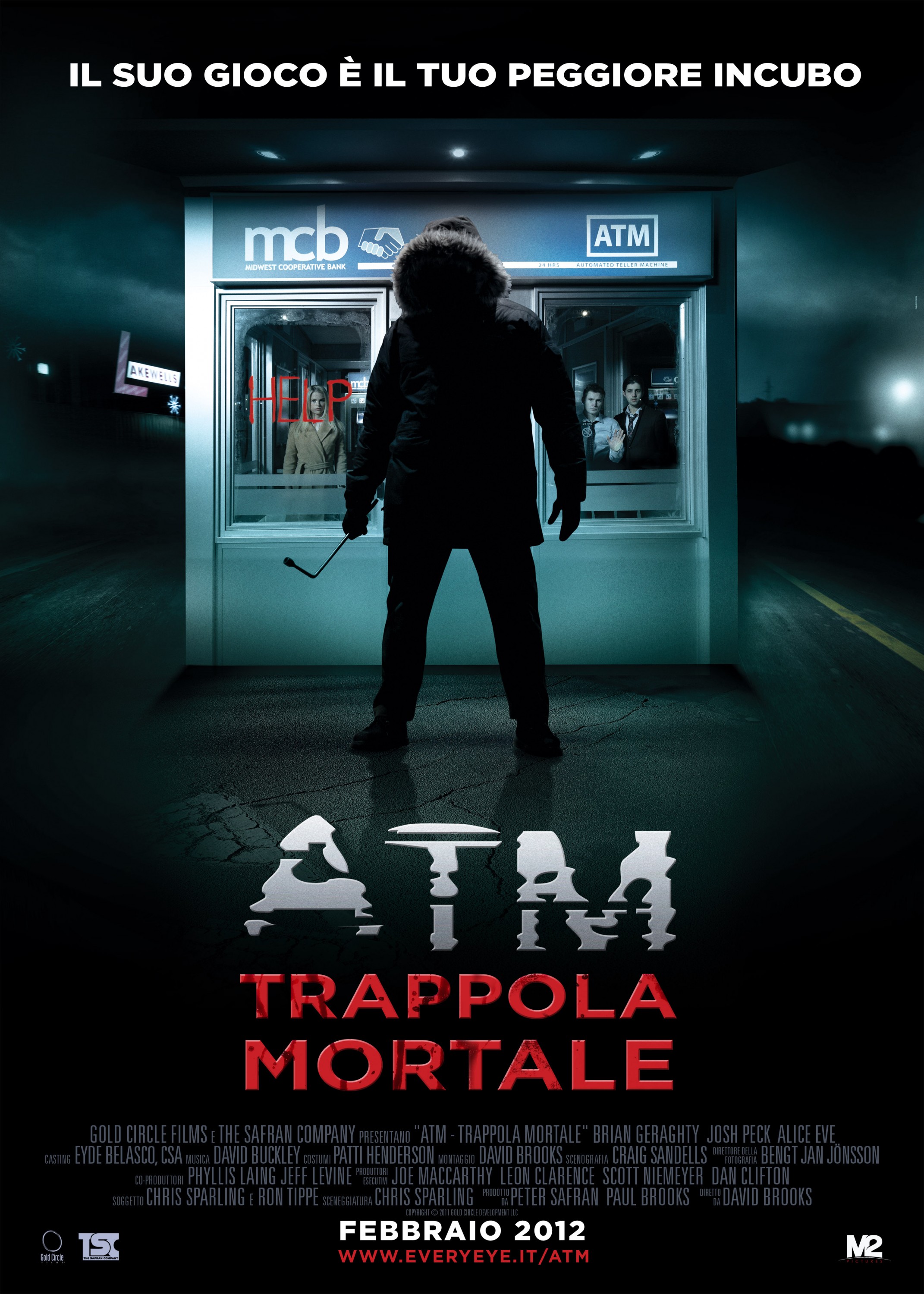 Mega Sized Movie Poster Image for ATM (#1 of 2)