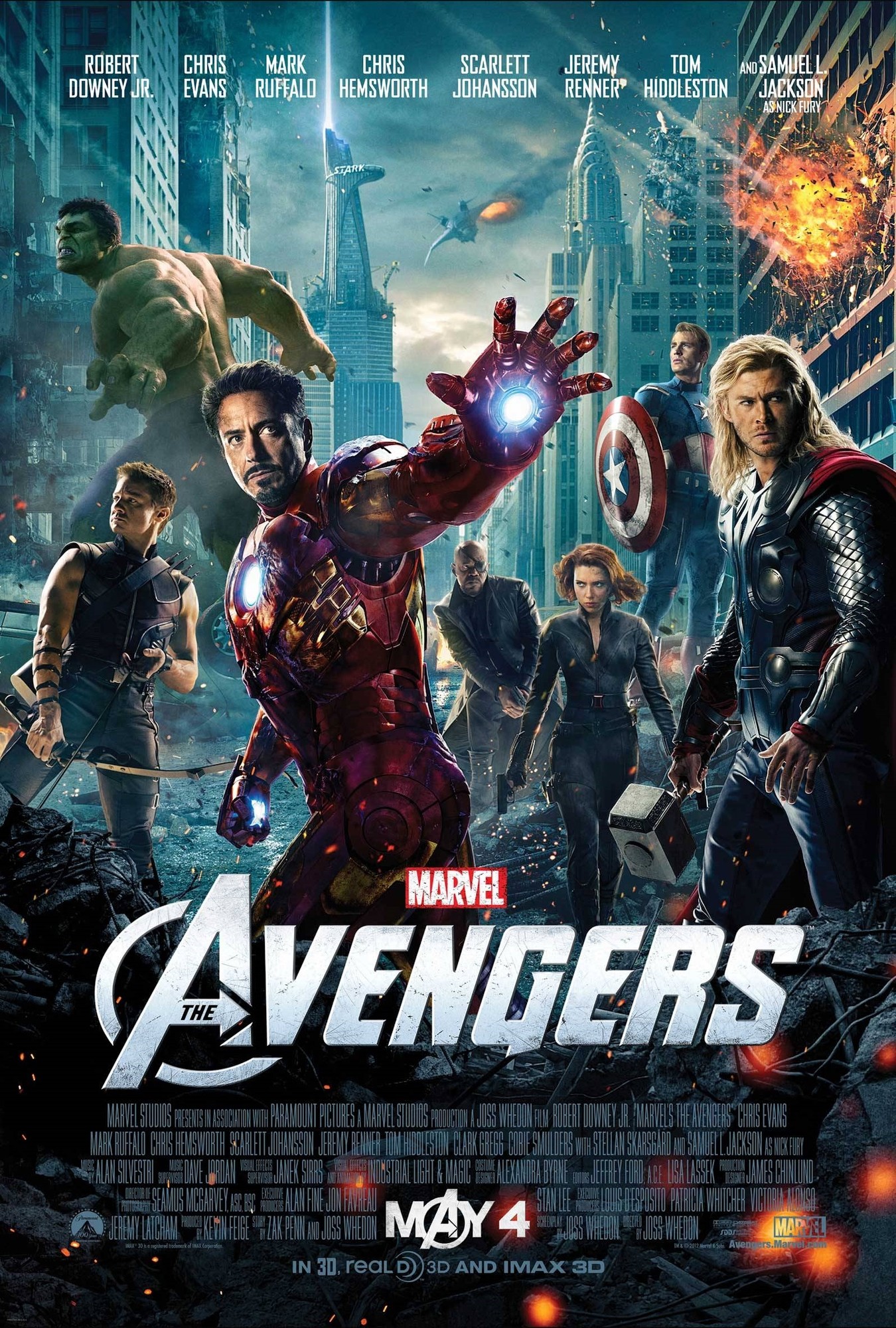 Mega Sized Movie Poster Image for The Avengers (#14 of 35)