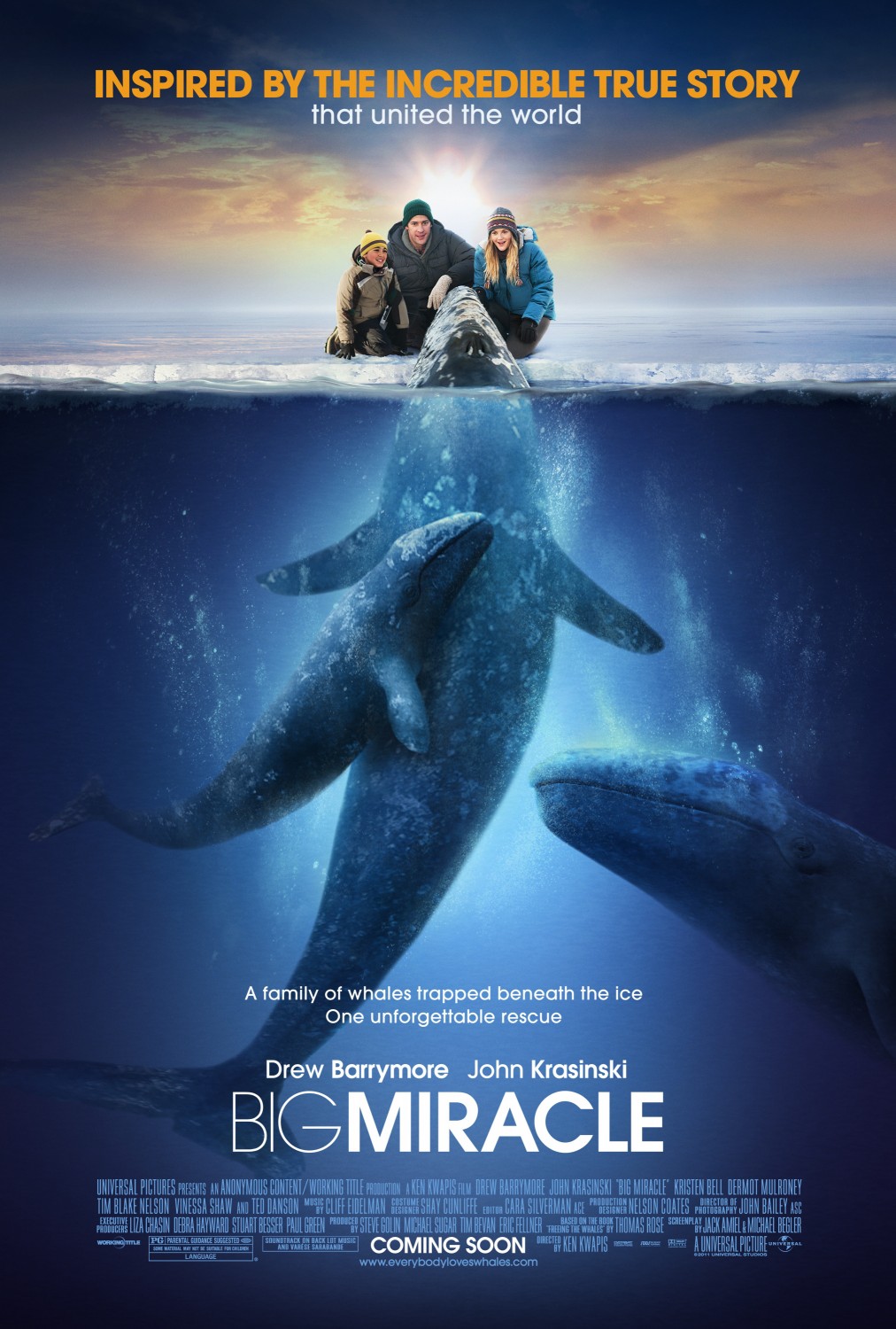 Extra Large Movie Poster Image for Big Miracle 