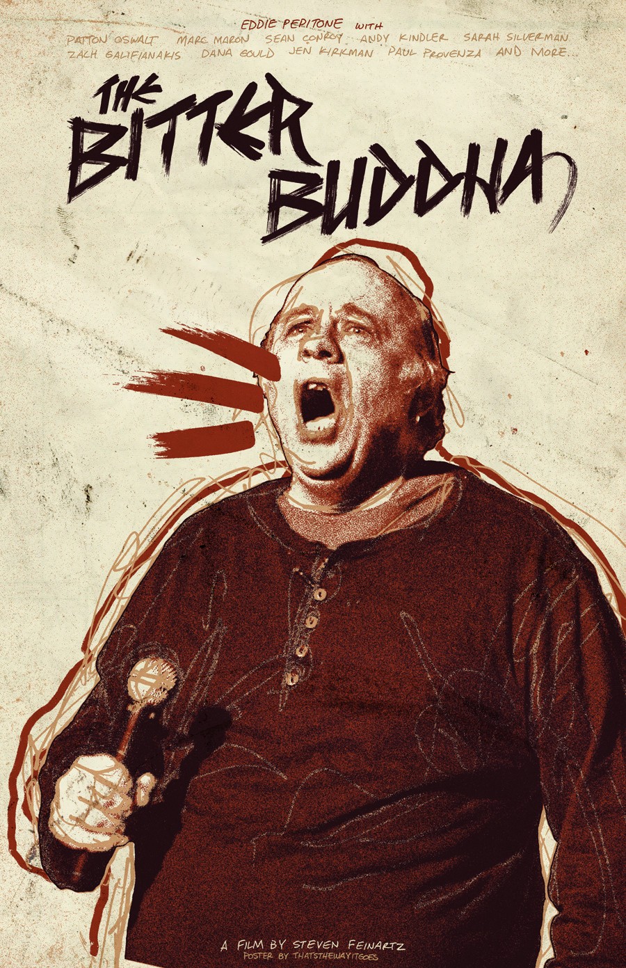 Extra Large Movie Poster Image for The Bitter Buddha (#1 of 2)