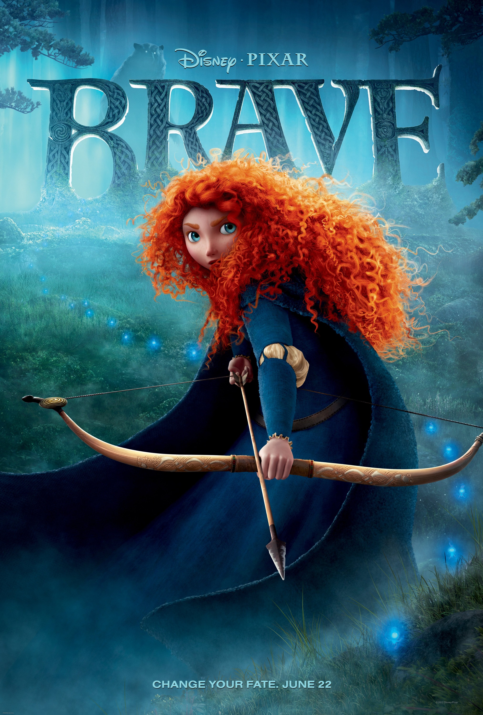 Mega Sized Movie Poster Image for Brave (#3 of 17)