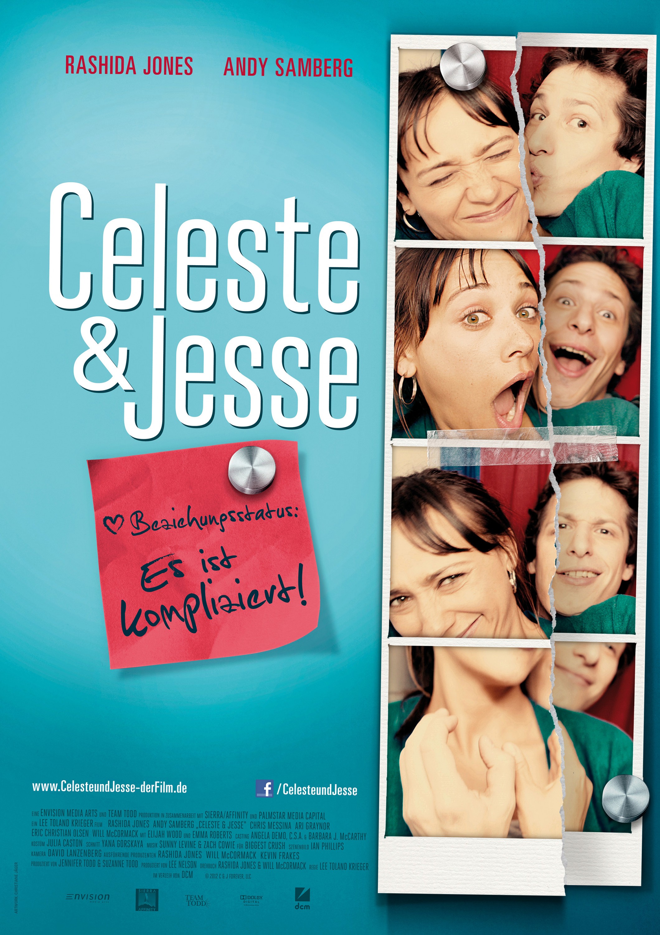 Mega Sized Movie Poster Image for Celeste and Jesse Forever (#2 of 2)