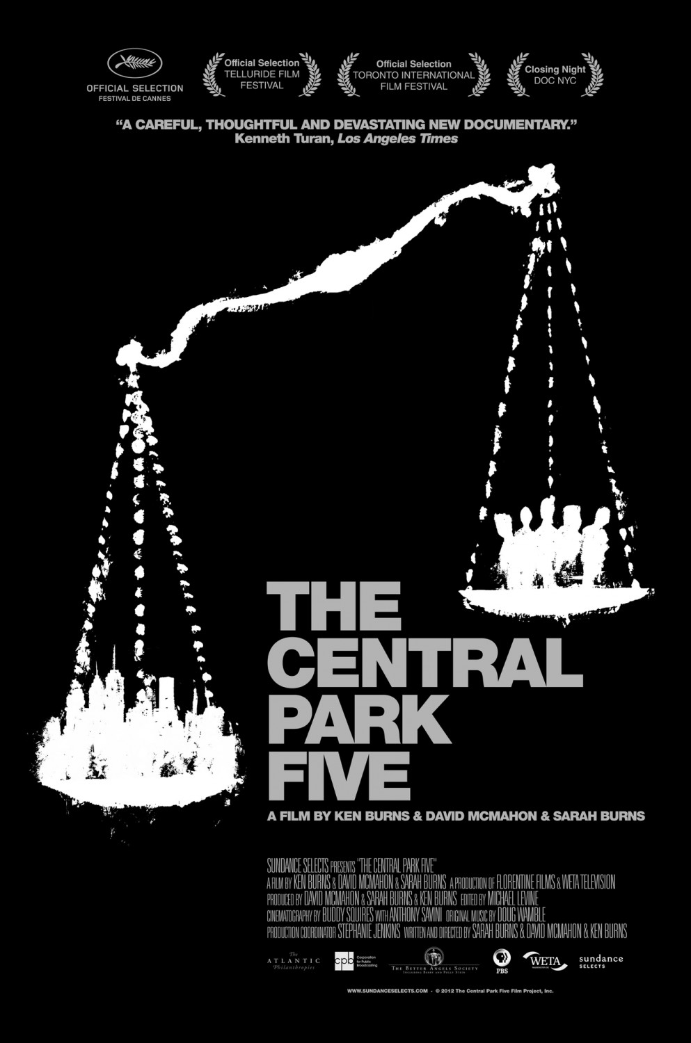 Extra Large Movie Poster Image for The Central Park Five 