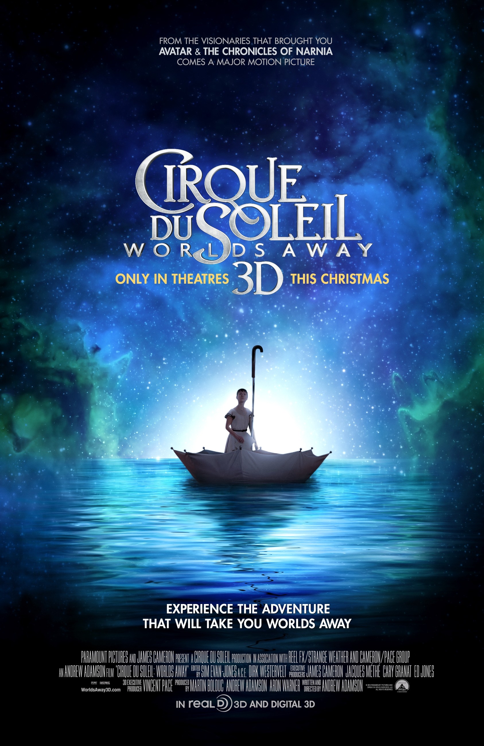 Mega Sized Movie Poster Image for Cirque du Soleil: Worlds Away (#2 of 8)