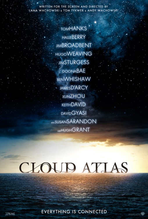 cloud atlas minimalist poster