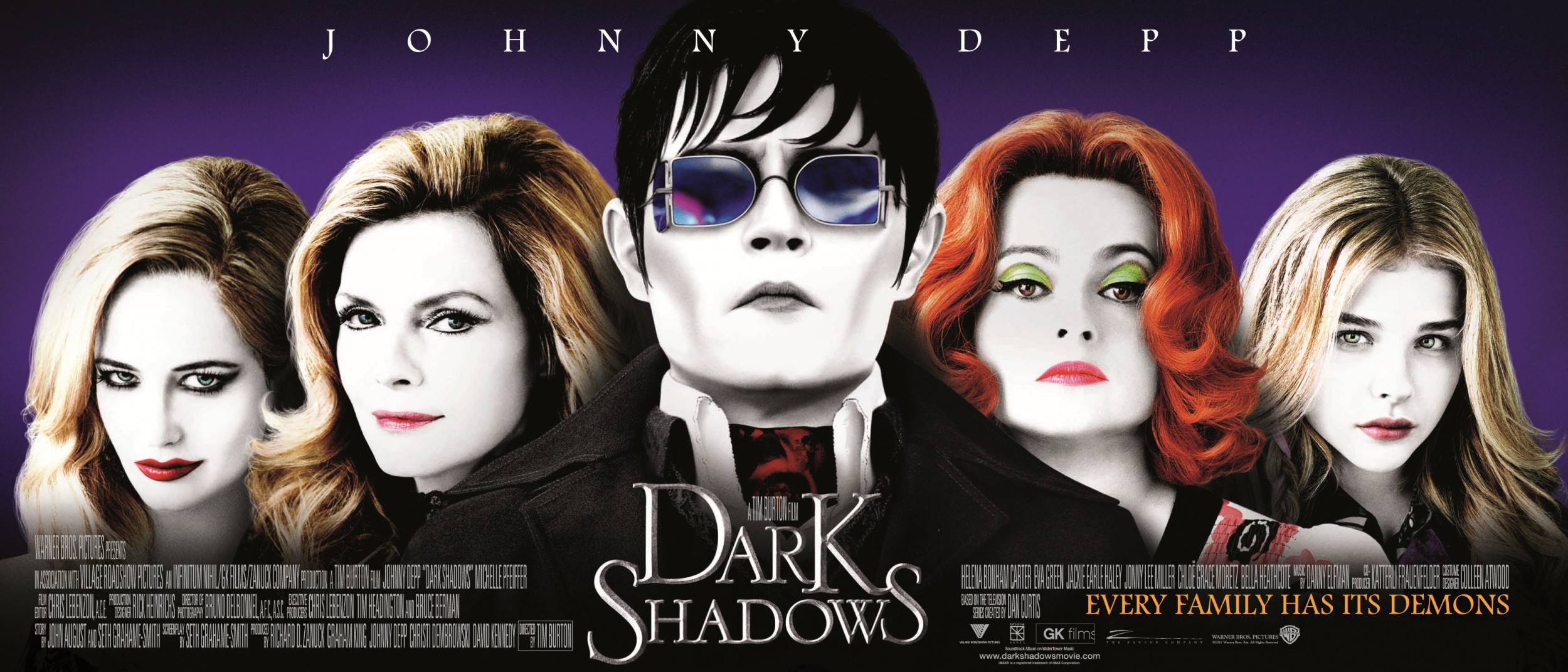Mega Sized Movie Poster Image for Dark Shadows (#20 of 21)