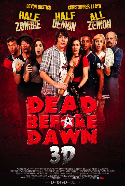 Dead Before Dawn 3D Movie Poster