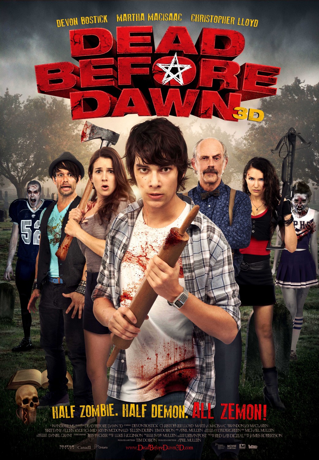 Extra Large Movie Poster Image for Dead Before Dawn 3D (#2 of 2)