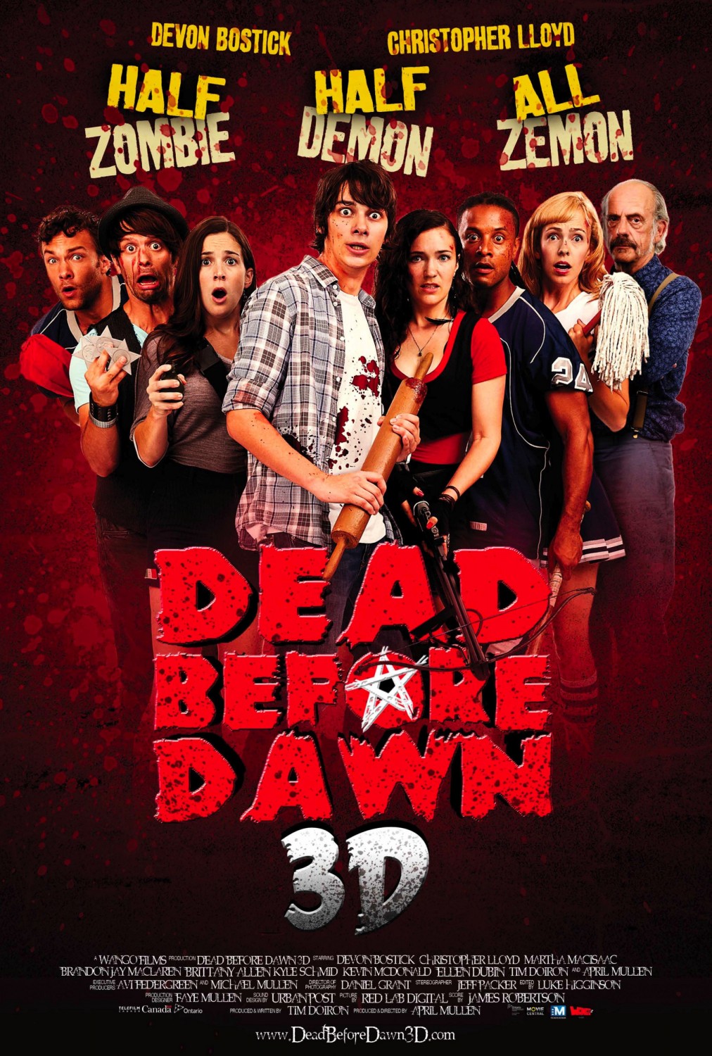 Extra Large Movie Poster Image for Dead Before Dawn 3D (#1 of 2)
