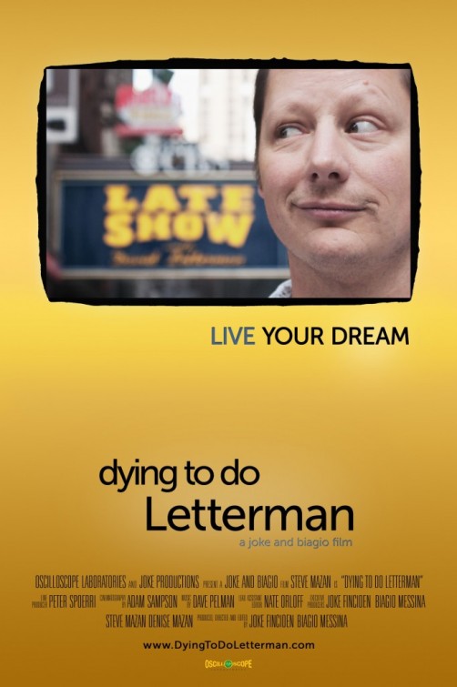 Dying to Do Letterman Movie Poster