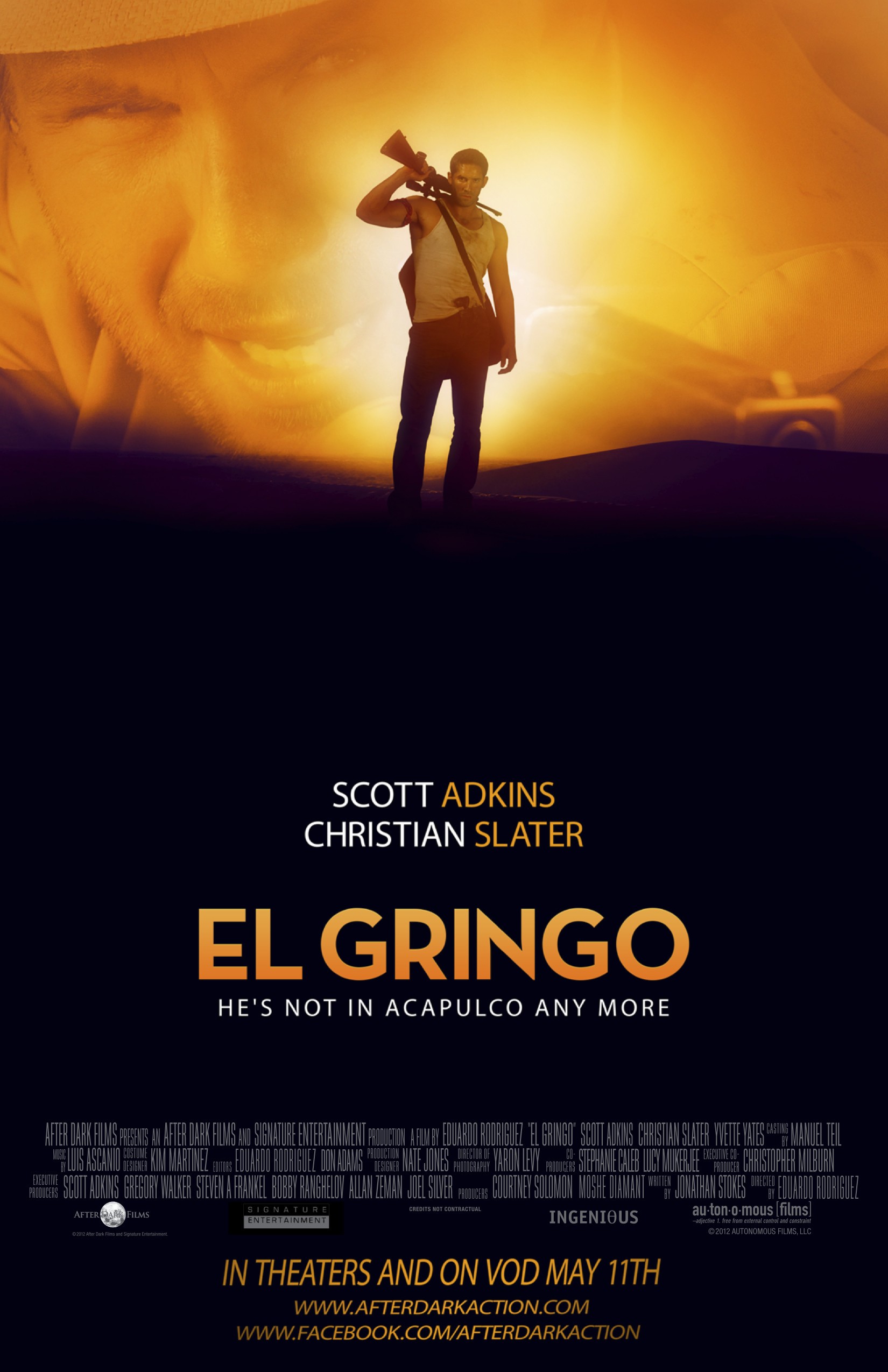 Mega Sized Movie Poster Image for El Gringo 