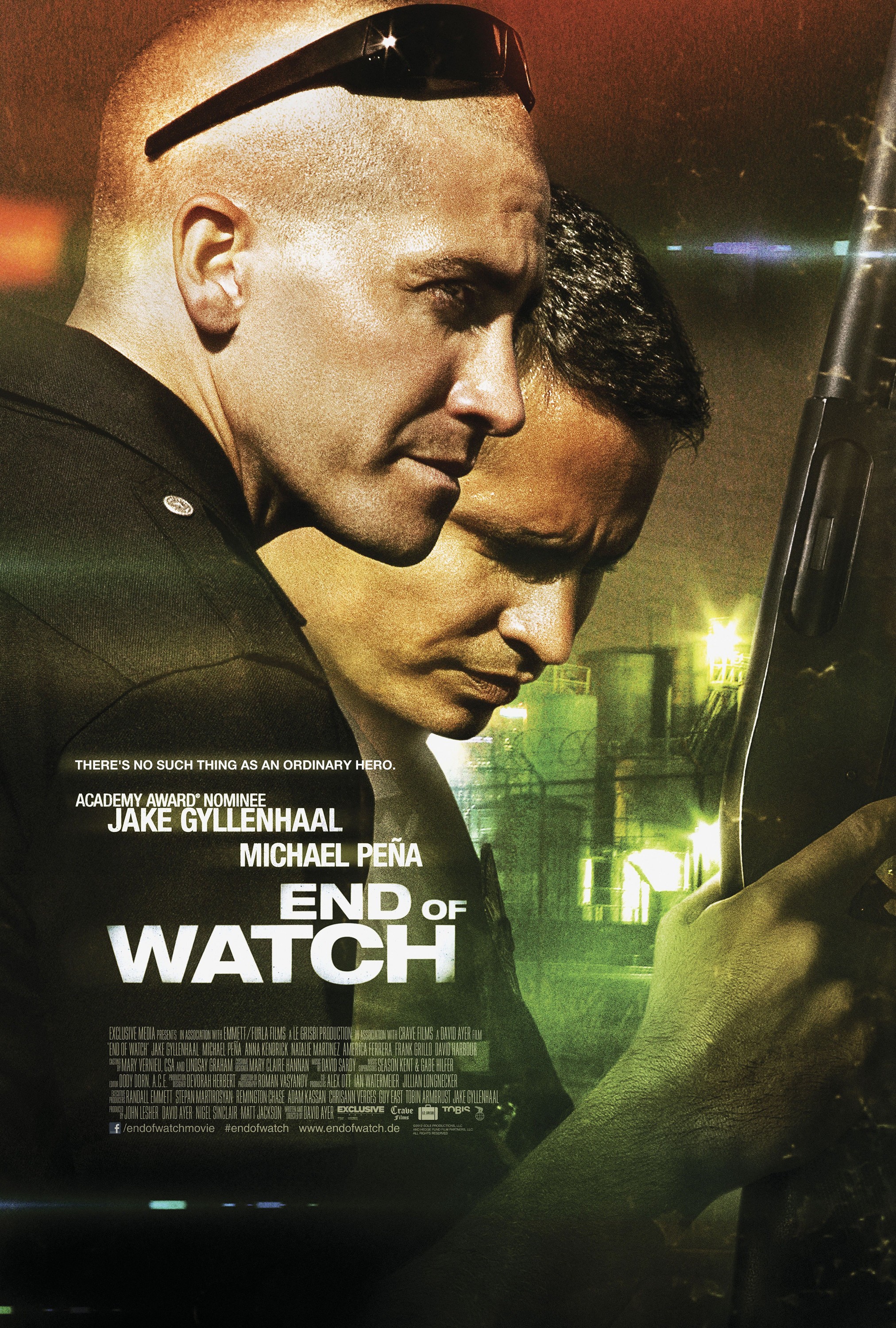 Mega Sized Movie Poster Image for End of Watch (#4 of 5)