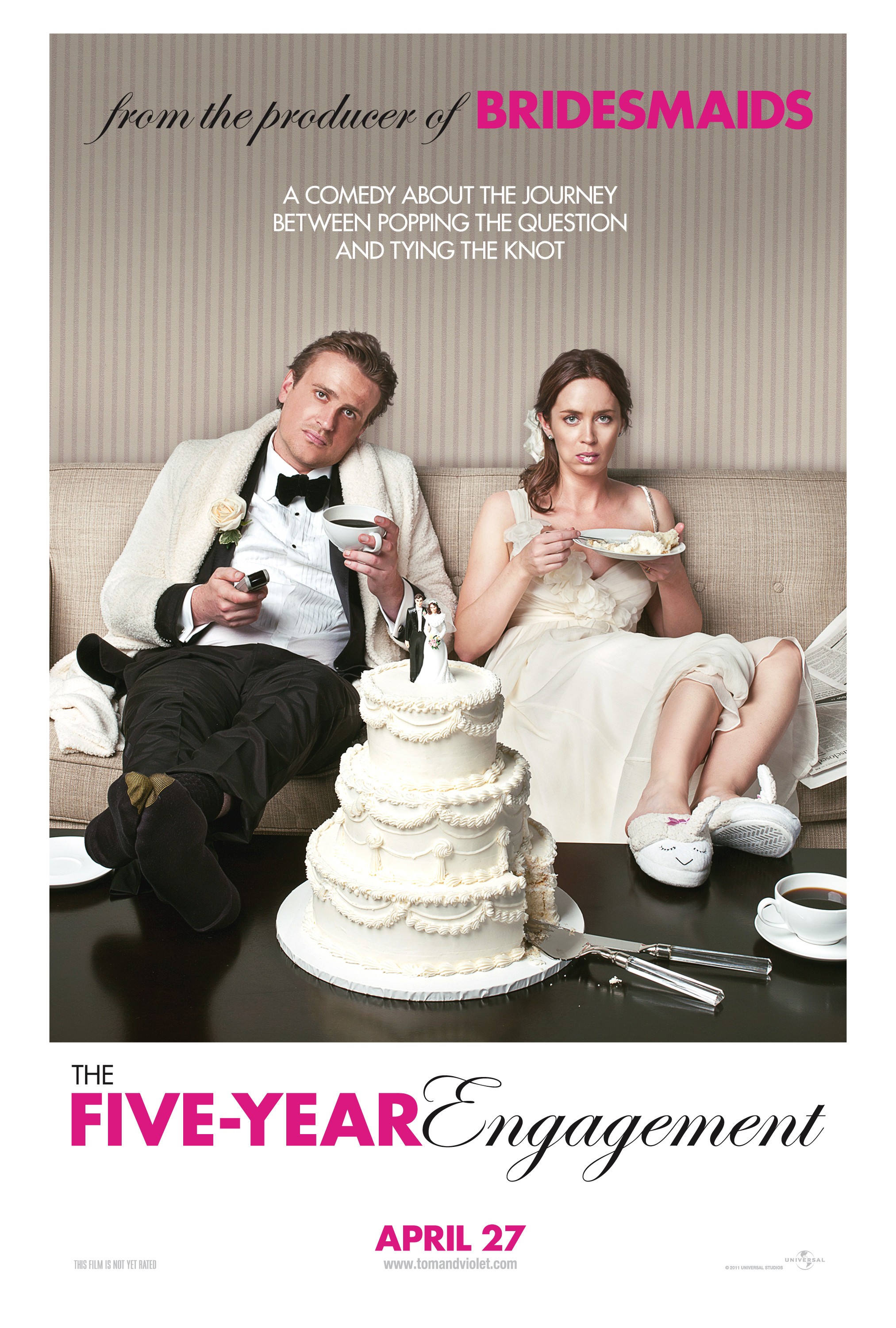 Mega Sized Movie Poster Image for The Five-Year Engagement (#1 of 6)