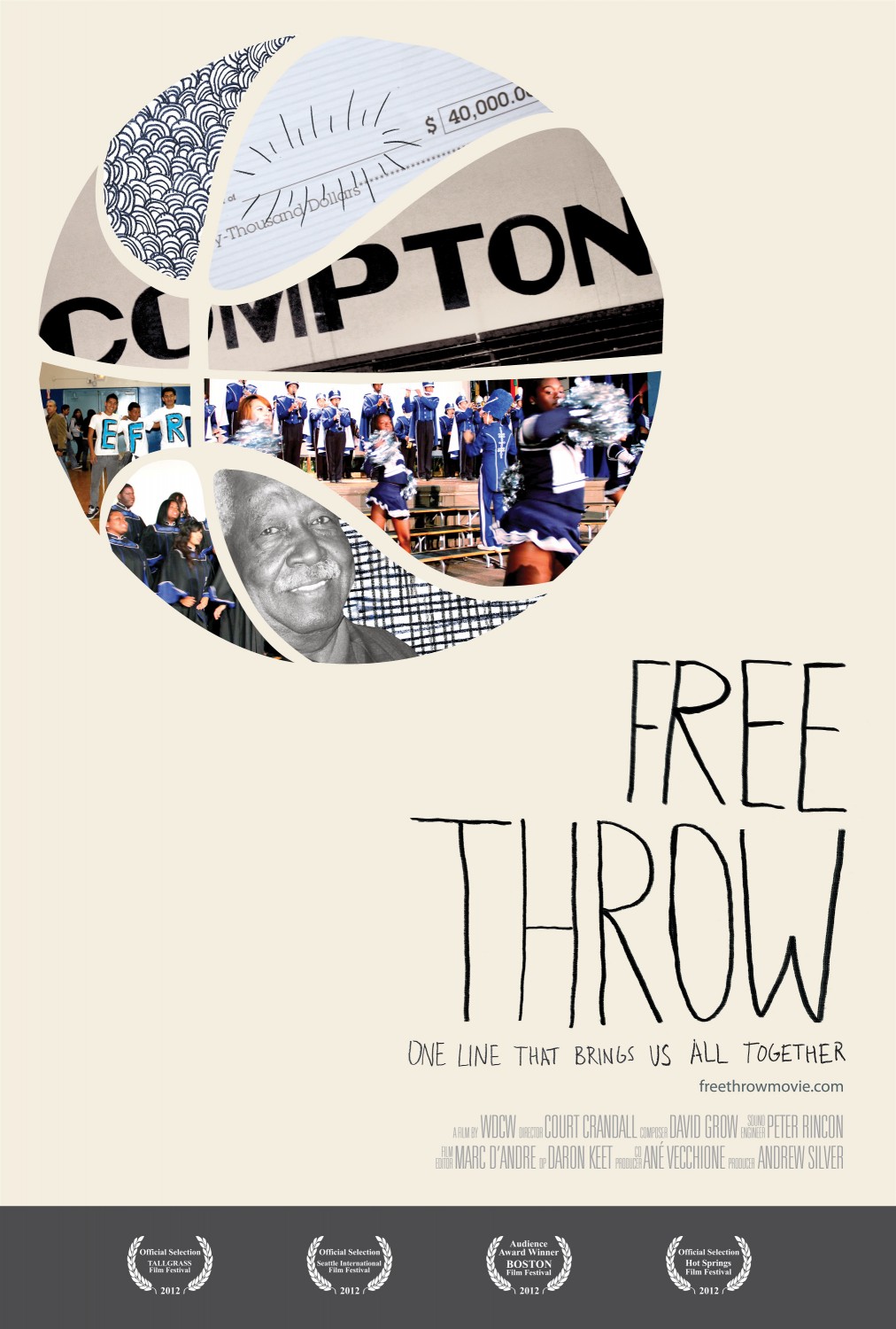 Extra Large Movie Poster Image for Free Throw 