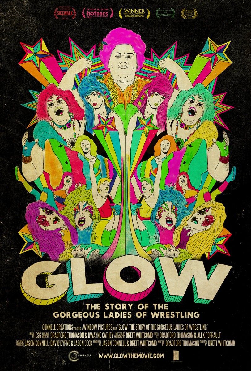 Extra Large Movie Poster Image for GLOW: The Story of the Gorgeous Ladies of Wrestling 