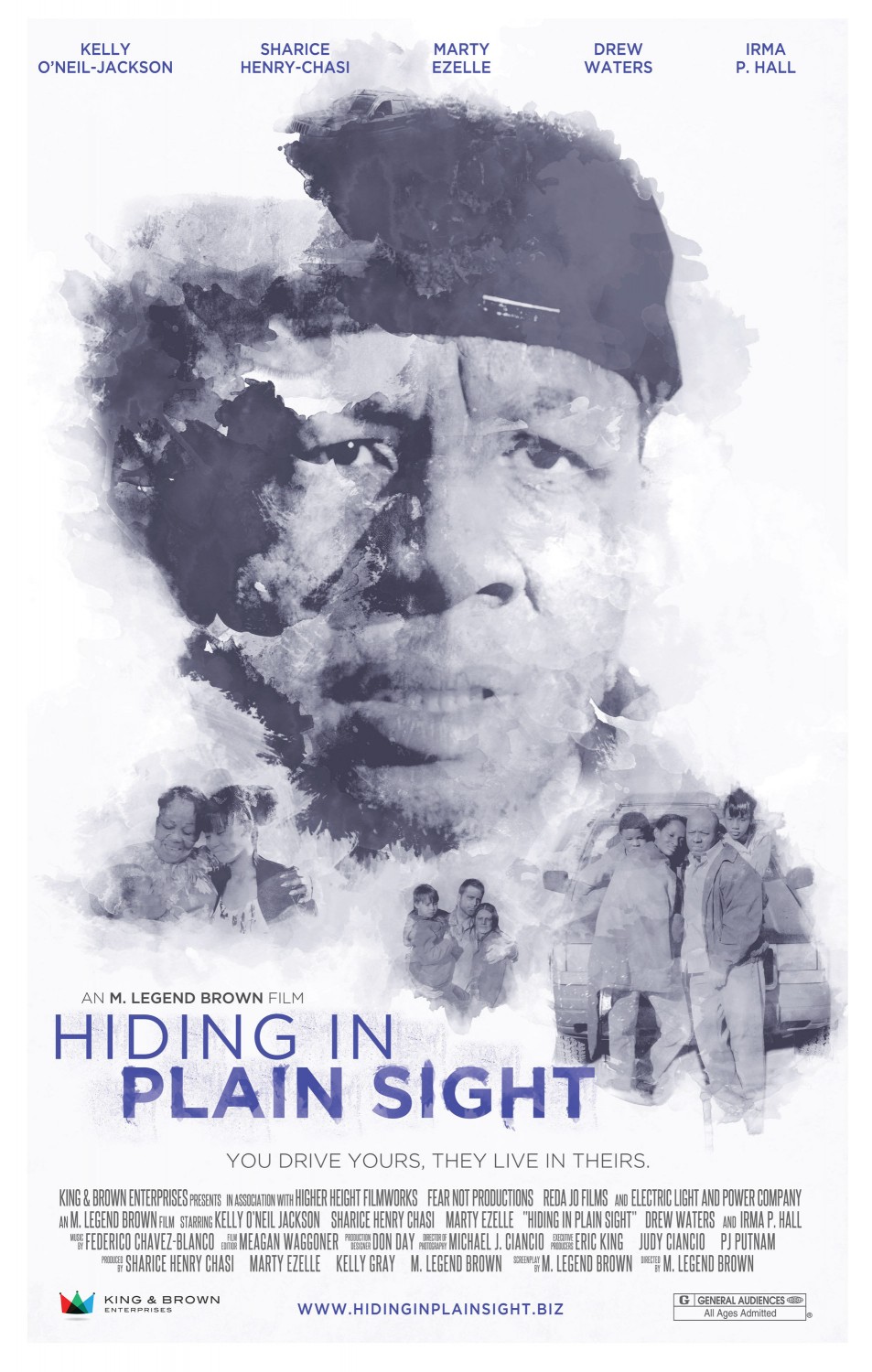 Extra Large Movie Poster Image for Hiding in Plain Sight 