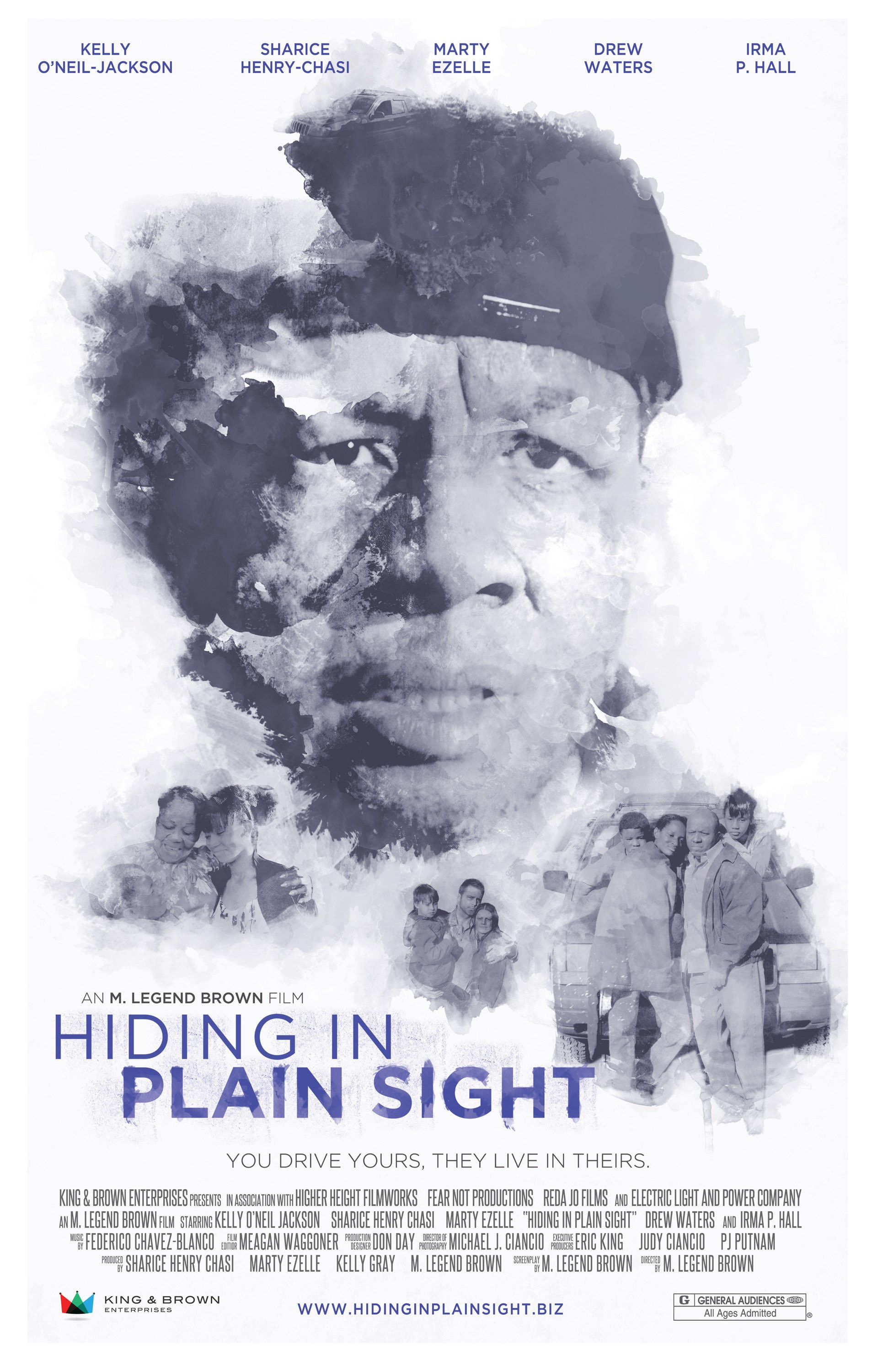 Mega Sized Movie Poster Image for Hiding in Plain Sight 