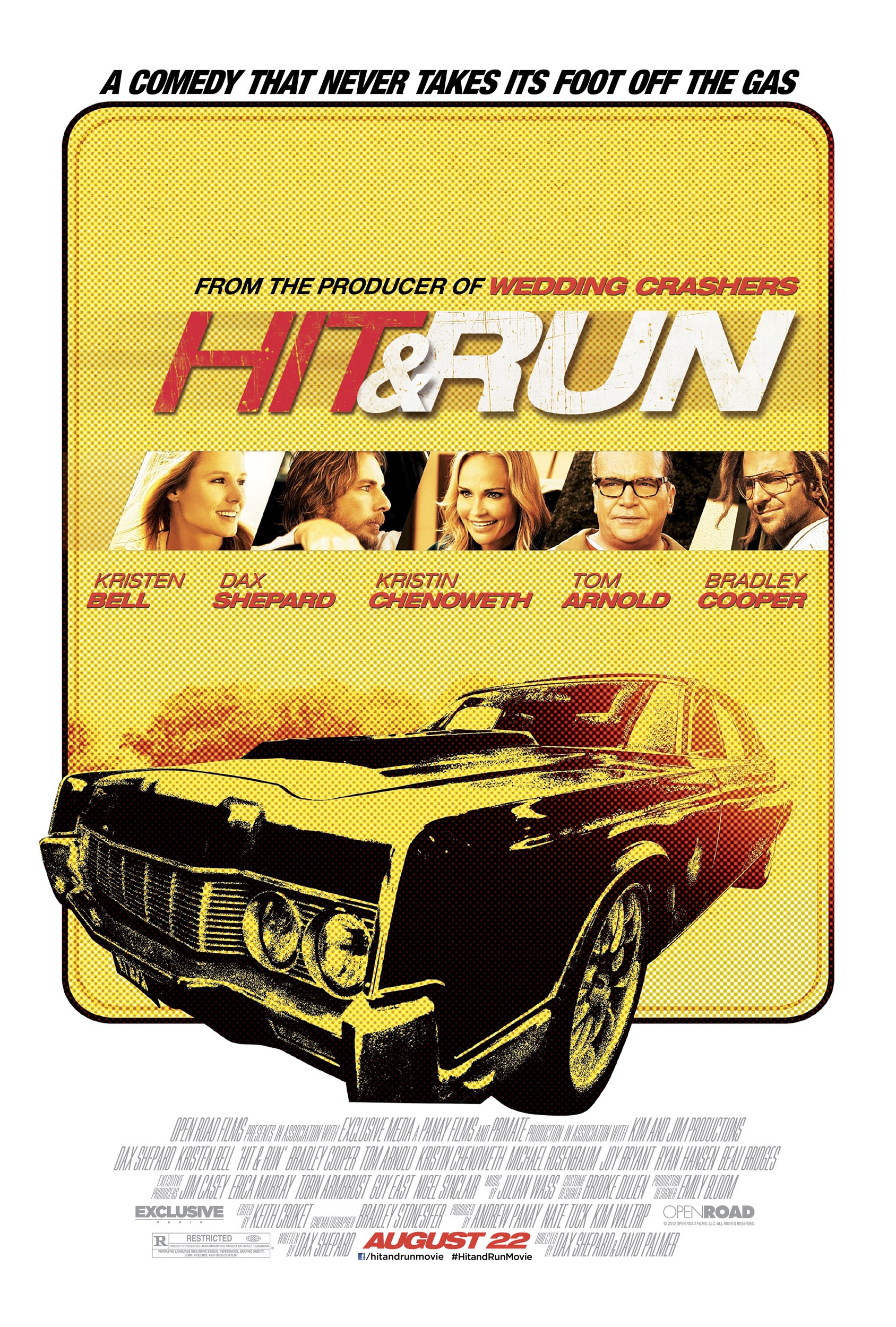 Mega Sized Movie Poster Image for Hit and Run (#1 of 4)