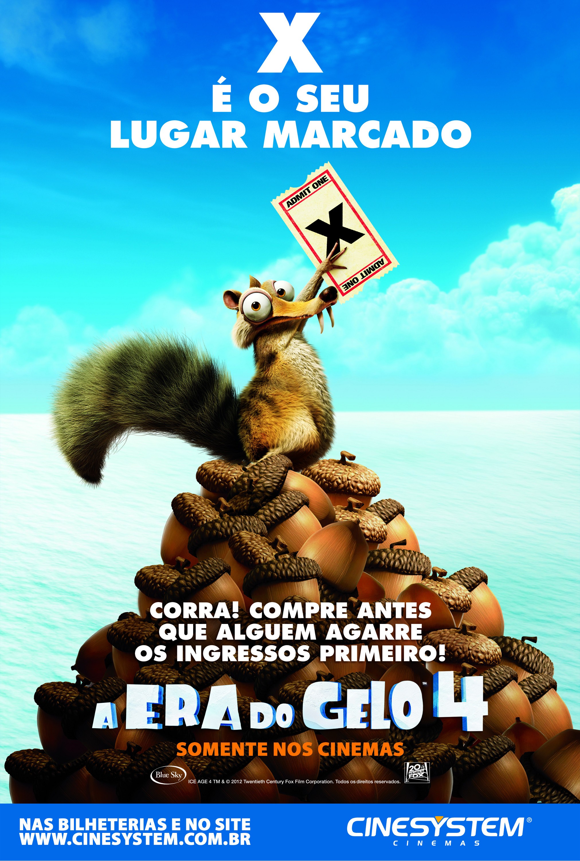 Mega Sized Movie Poster Image for Ice Age: Continental Drift (#13 of 13)