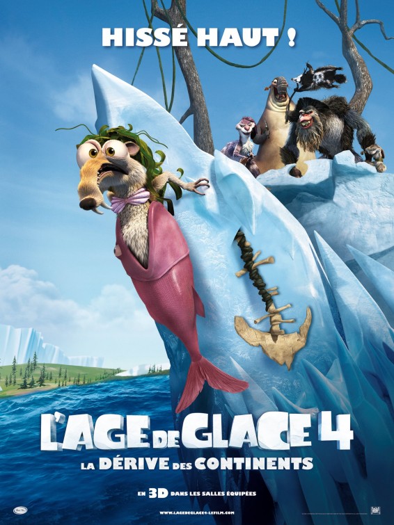 Ice Age: Continental Drift Movie Poster