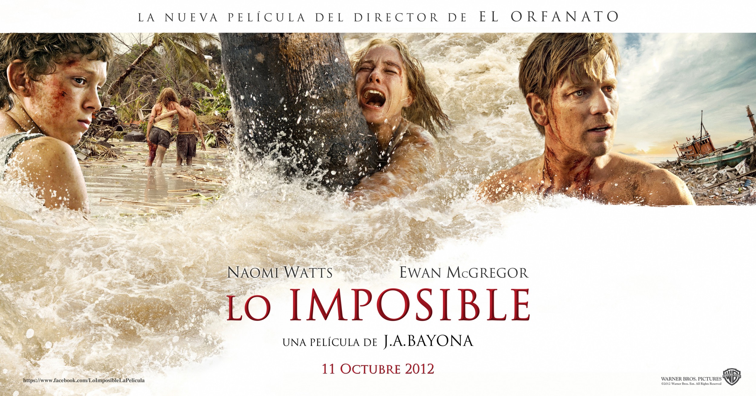 Mega Sized Movie Poster Image for The Impossible (#3 of 13)