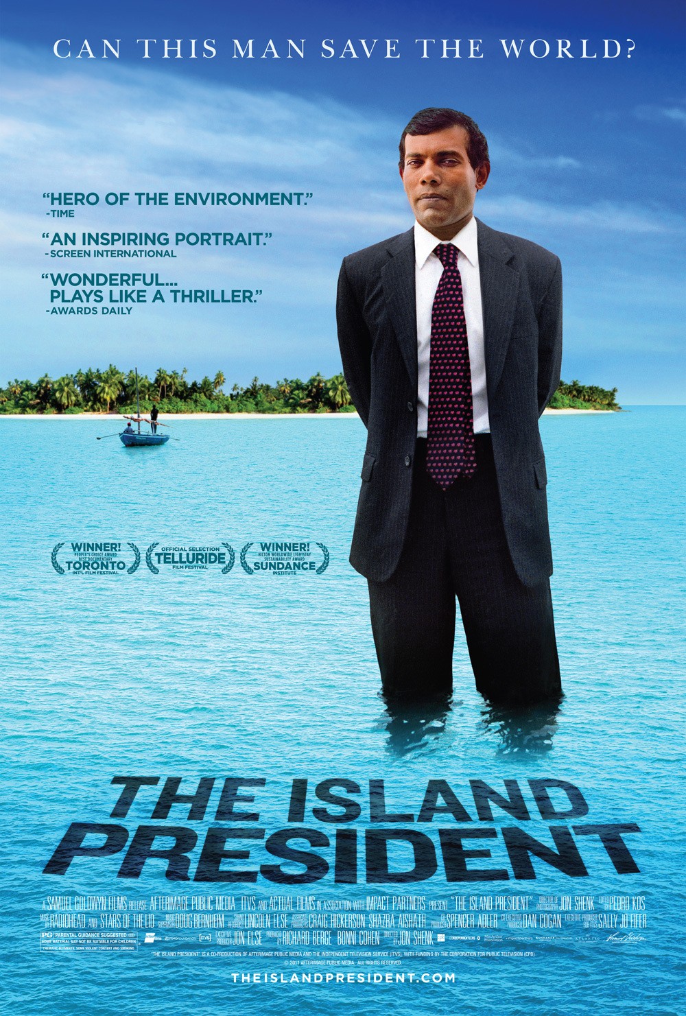 Extra Large Movie Poster Image for The Island President 
