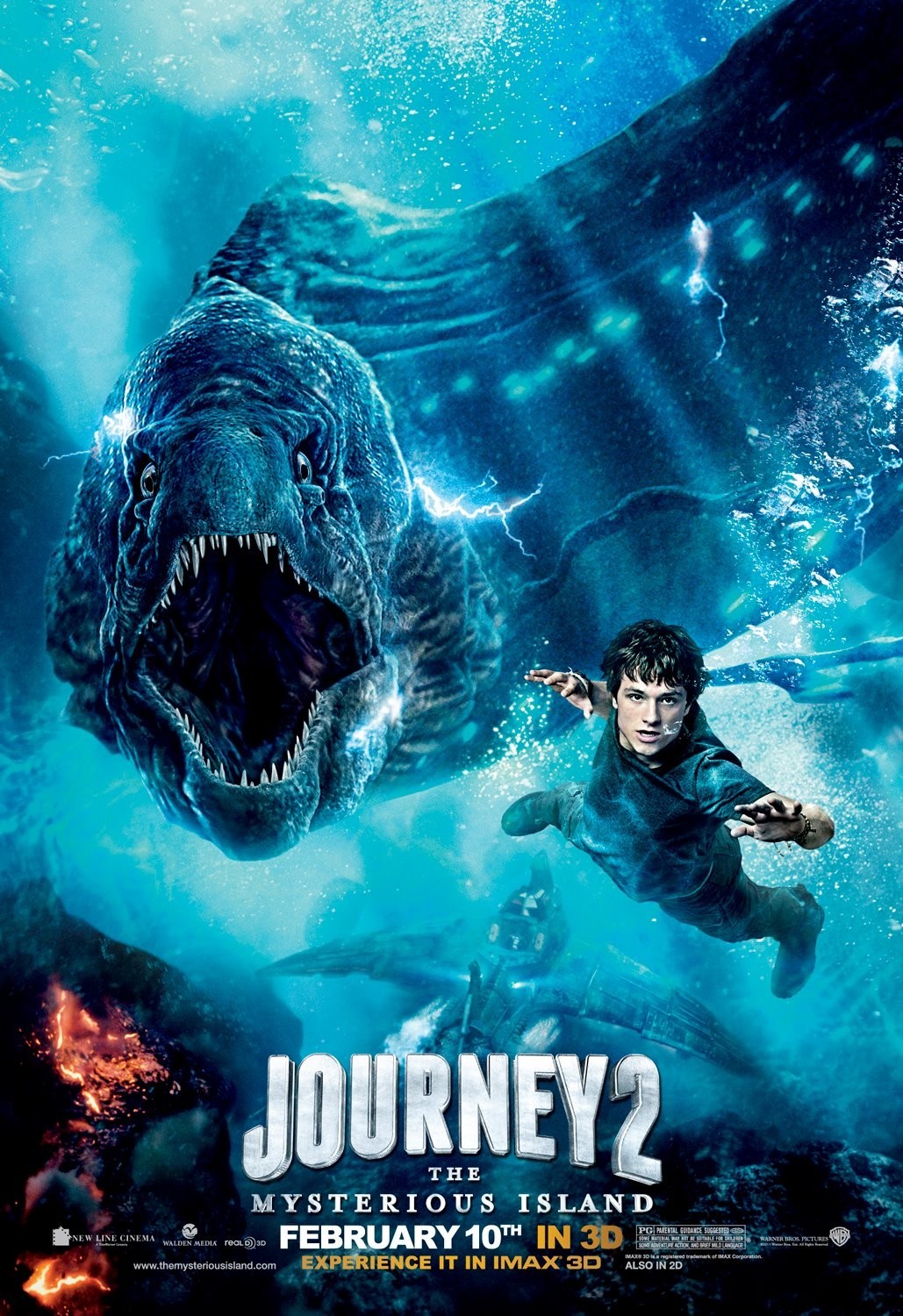 Extra Large Movie Poster Image for Journey 2: The Mysterious Island (#4 of 6)